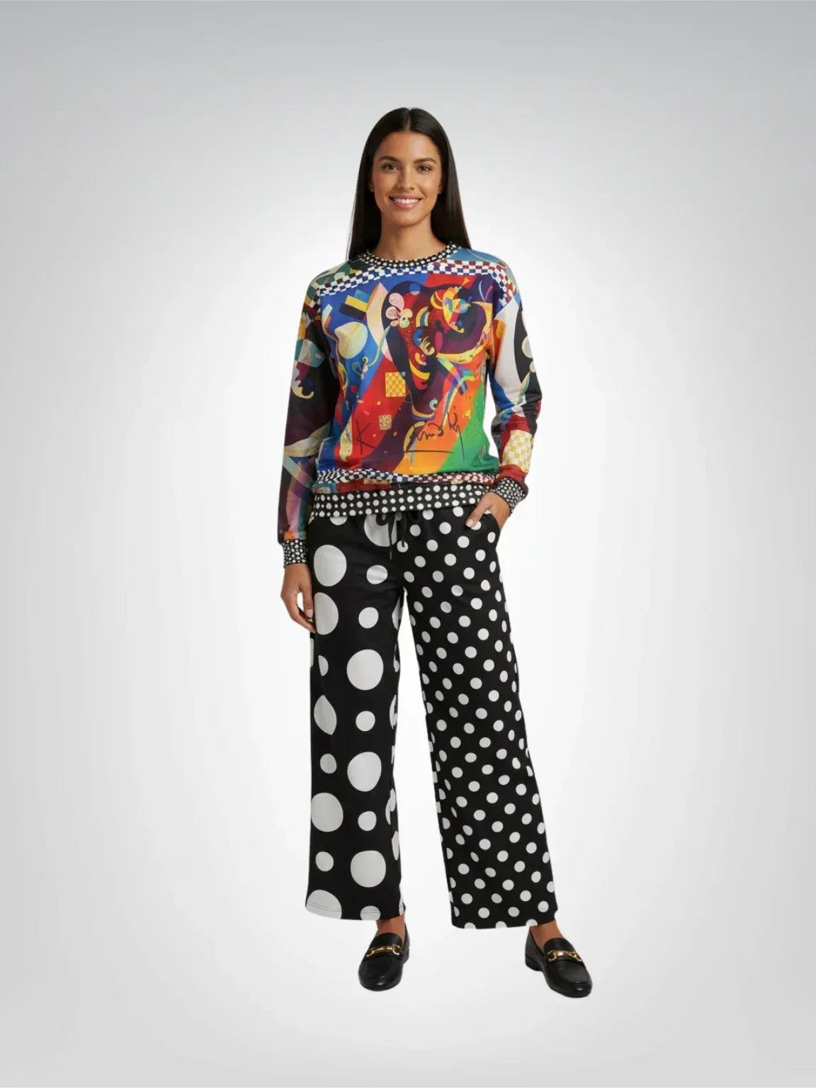 Composition in Nines - Kandinsky - Unisex Sweatshirt (Gold Label)