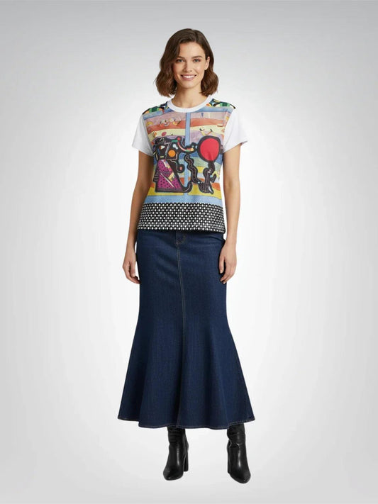 Composition in Nines - Kandinsky - AOP Women's Tee