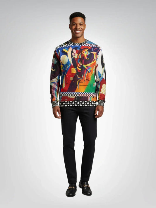 Composition in Nines - Kandinsky - Unisex Sweatshirt (Gold Label)