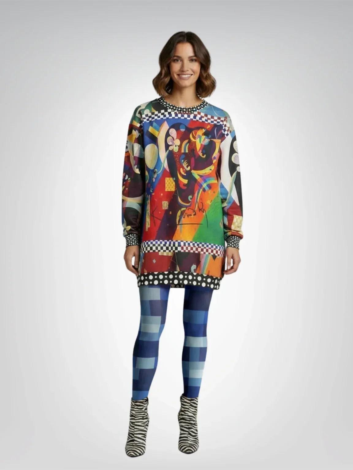 Composition in Nines - Kandinsky - Unisex Sweatshirt (Gold Label)