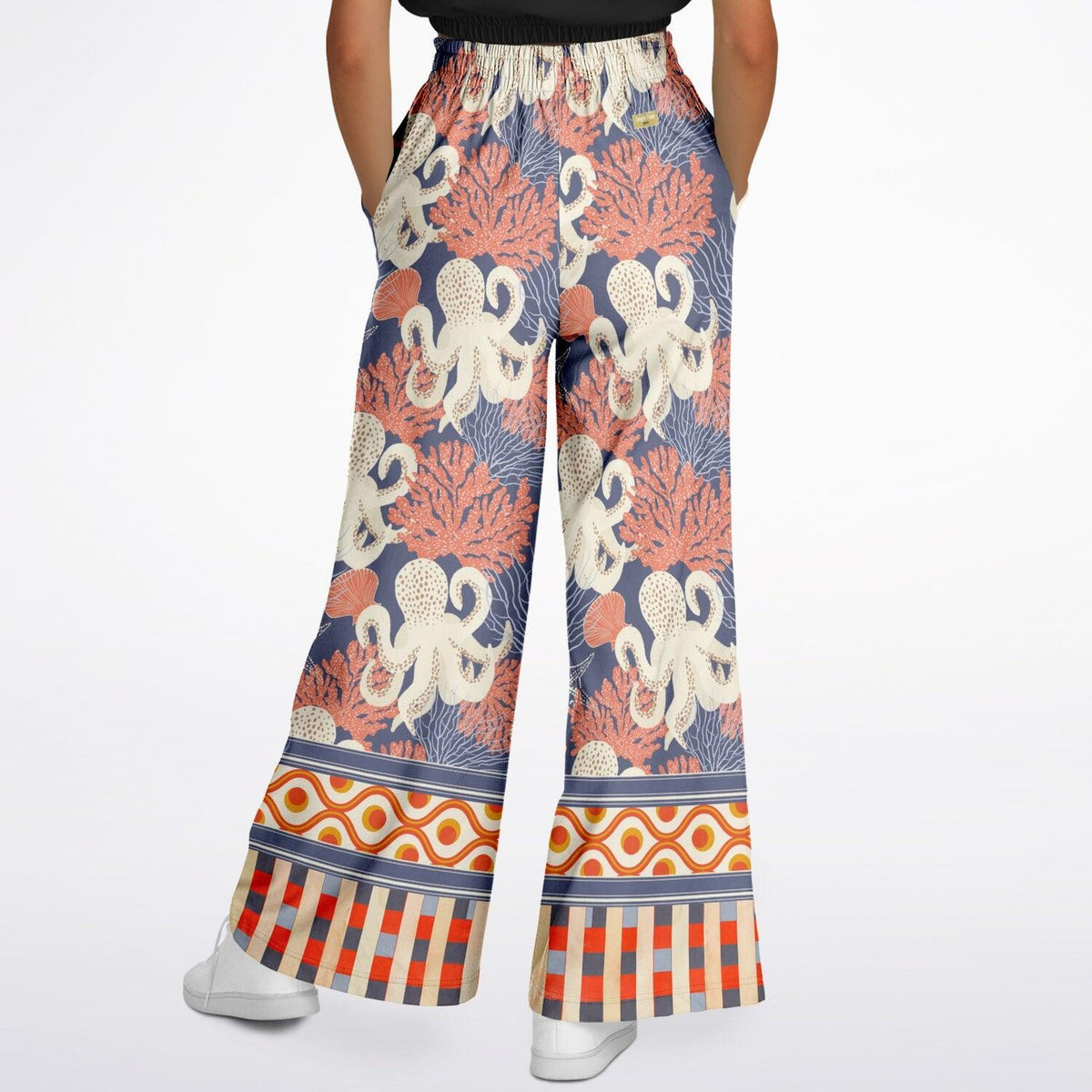 Coral Reef Secret Society Eco-Poly Wide Leg Pants