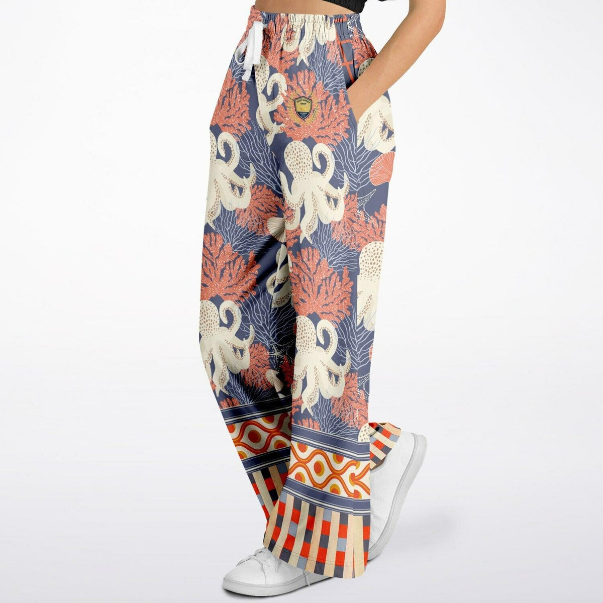 Coral Reef Secret Society Eco-Poly Wide Leg Pants