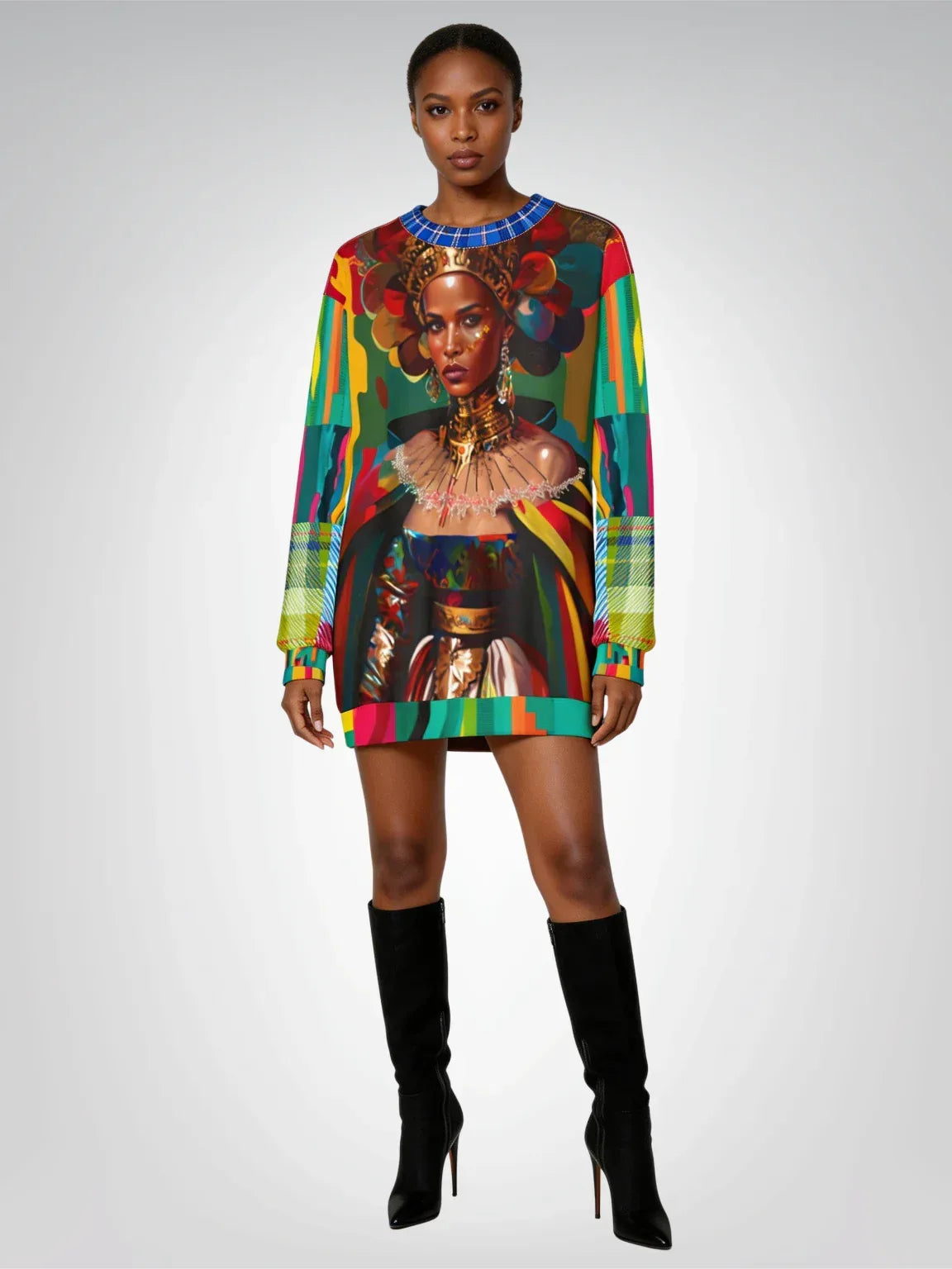 Creole Queen of New Orleans Unisex Sweatshirt (Gold Label)