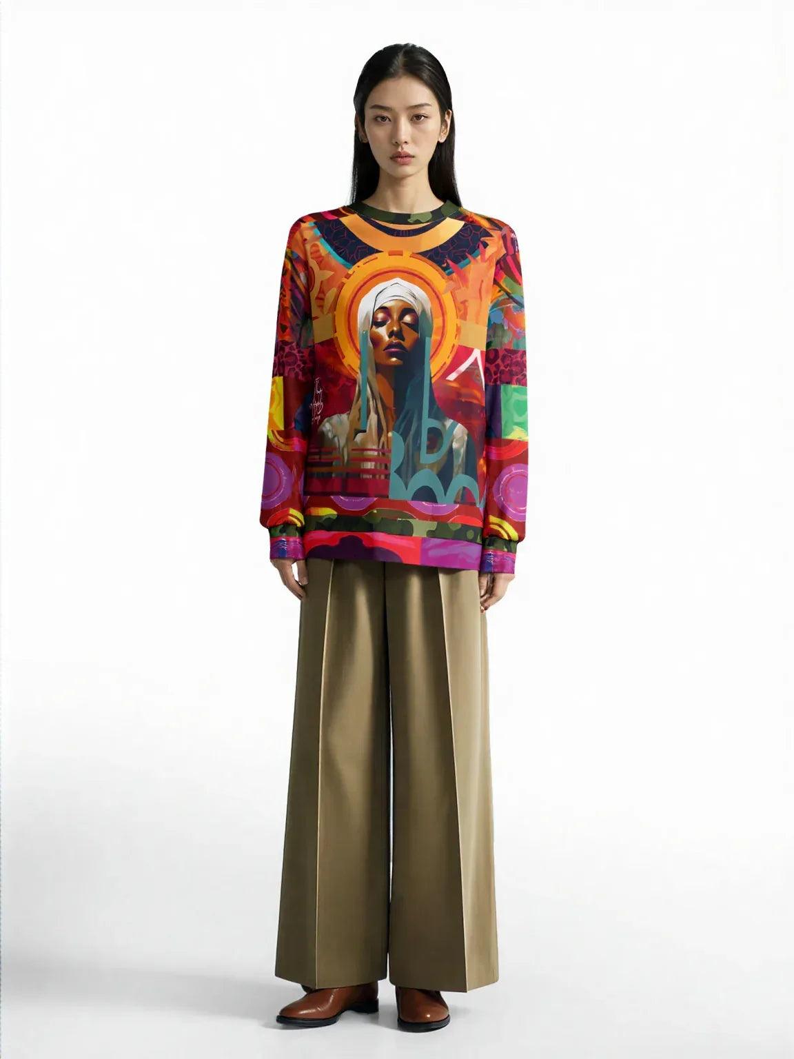 Embodiment of Divine Manifestation Unisex Sweatshirt (Gold Label)