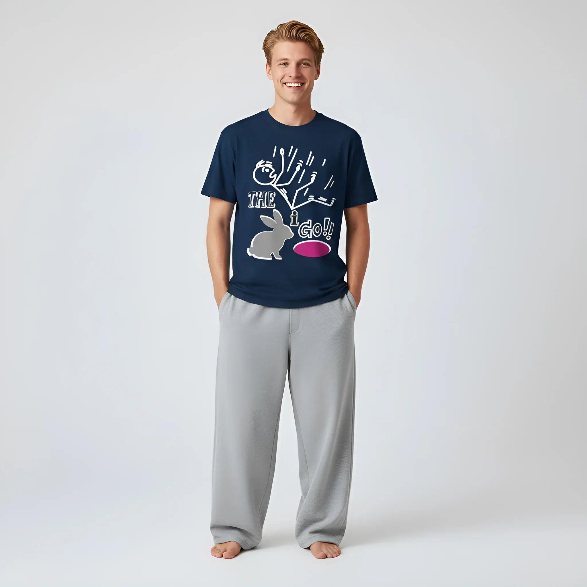 Down the Rabbit Hole I Go!!!! Unisex Garment-Dyed T-shirt