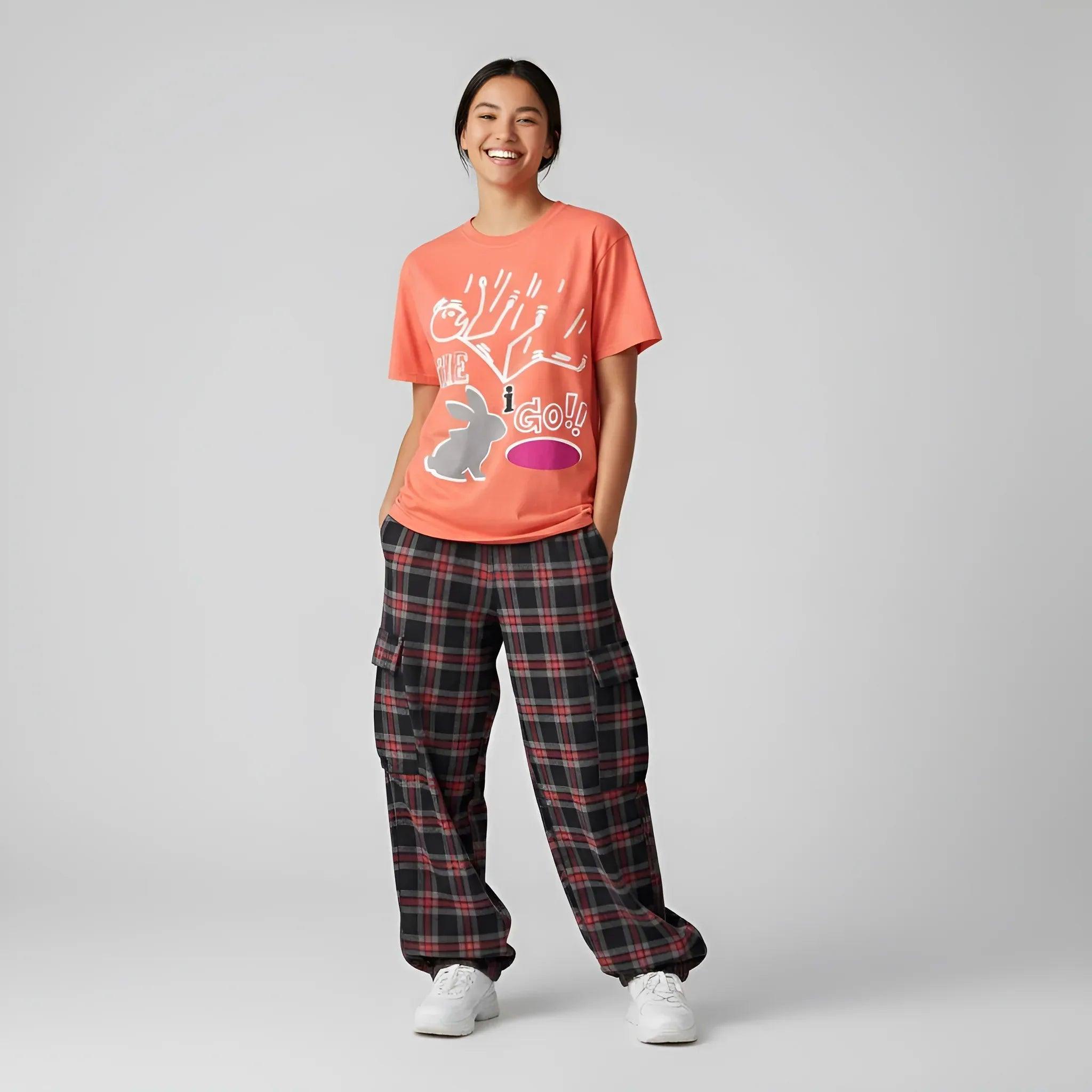 Down the Rabbit Hole I Go!!!! Unisex Garment-Dyed T-shirt