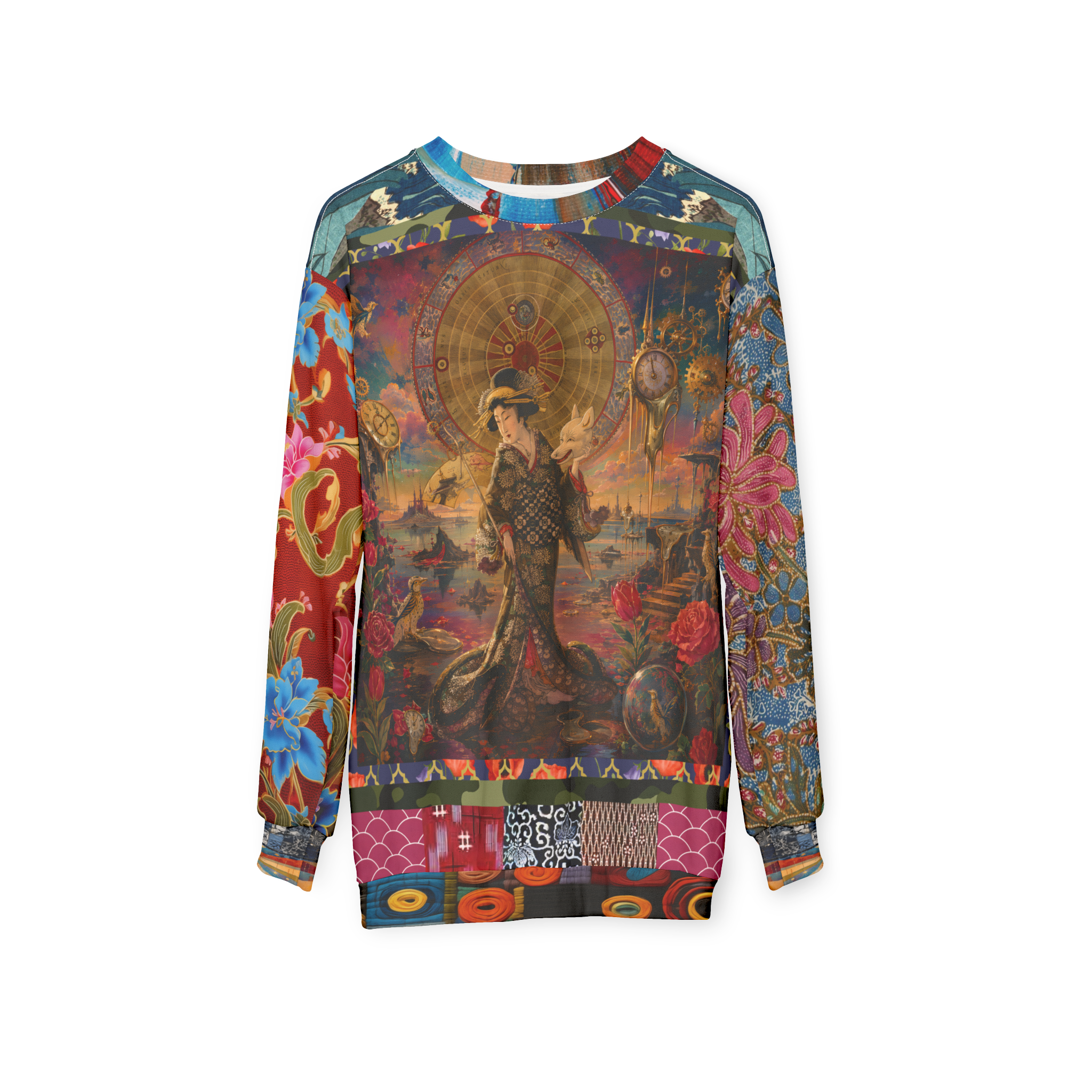 Duality of Spirit- Goddess of the Underworld Unisex Sweatshirt (Gold Label)