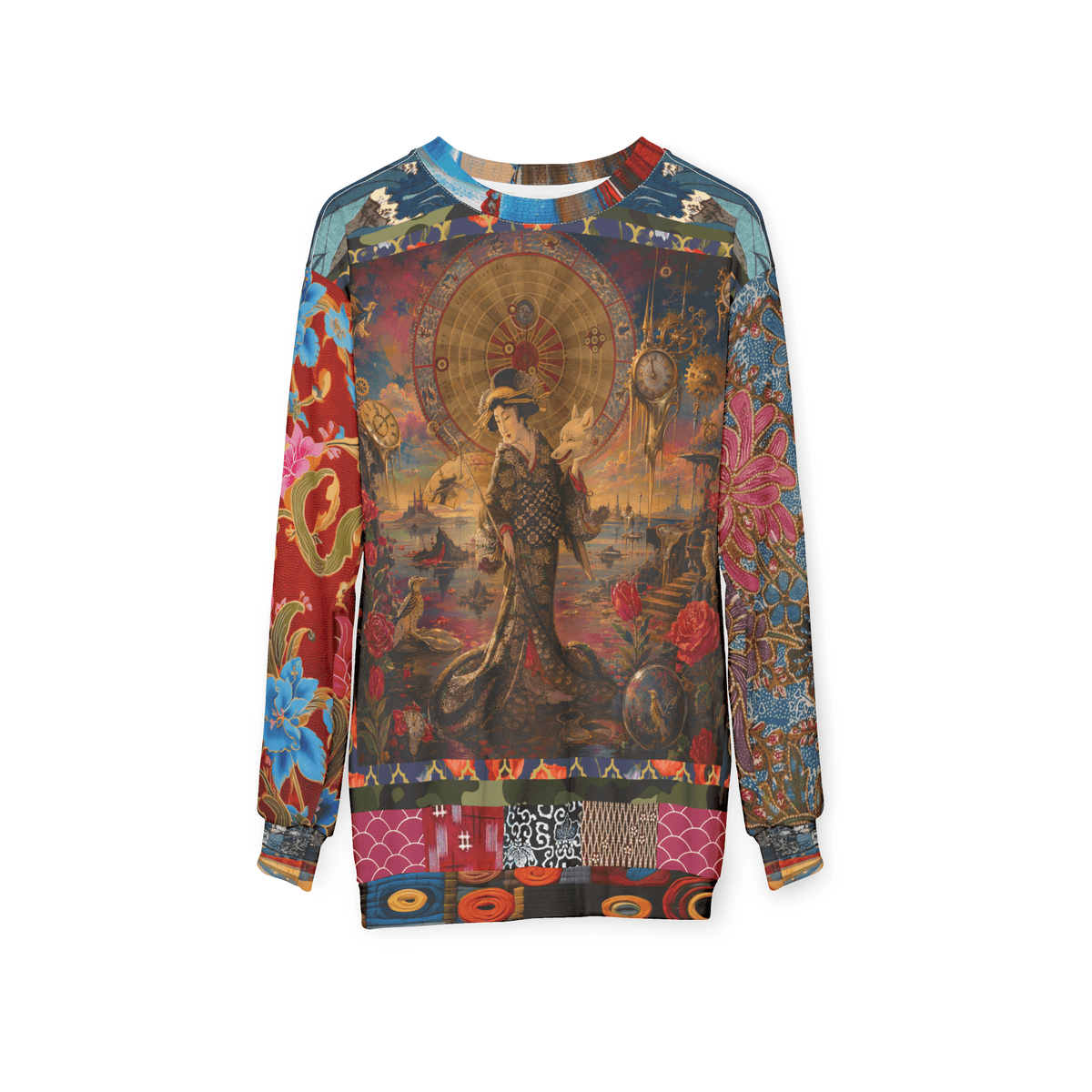 Duality of Spirit- Goddess of the Underworld Unisex Sweatshirt (Gold Label)