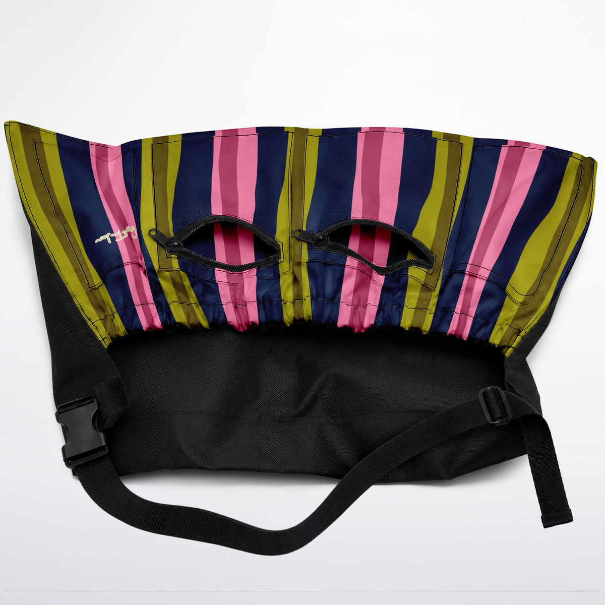 Electric Pink & Olive Nights Garden Harvest Bag
