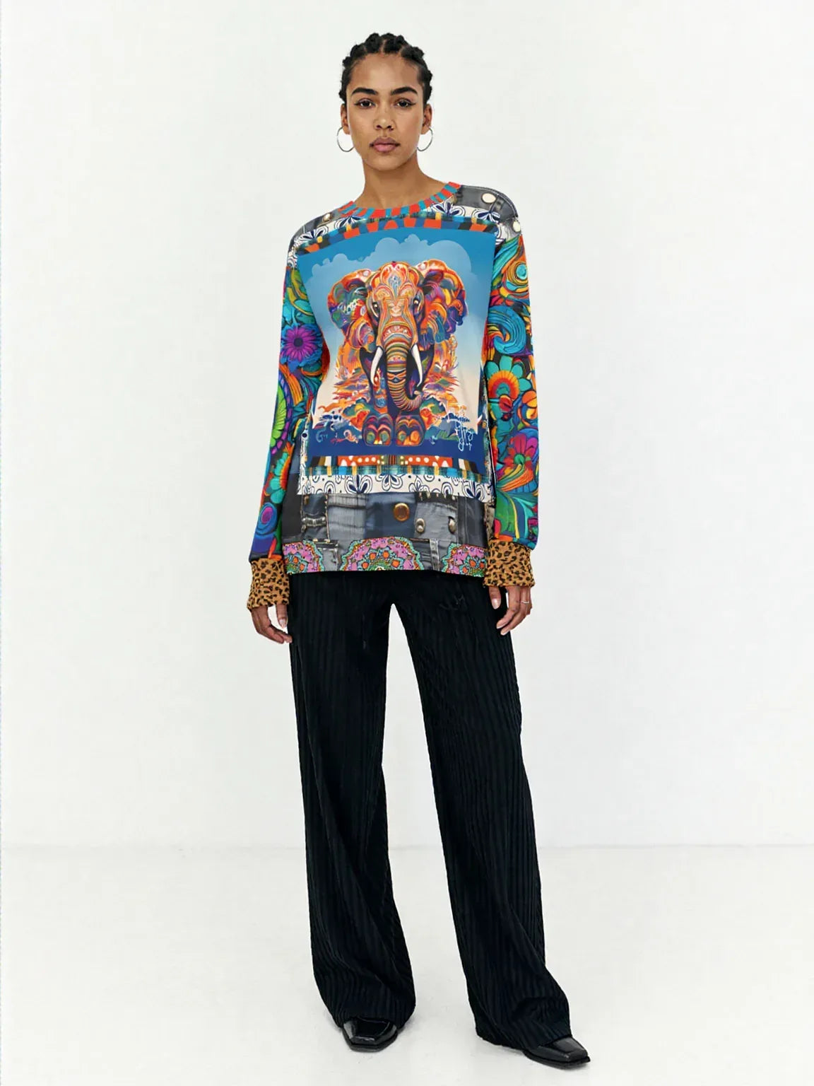 Elephant on Psychedelics Unisex Sweatshirt (Gold Label)