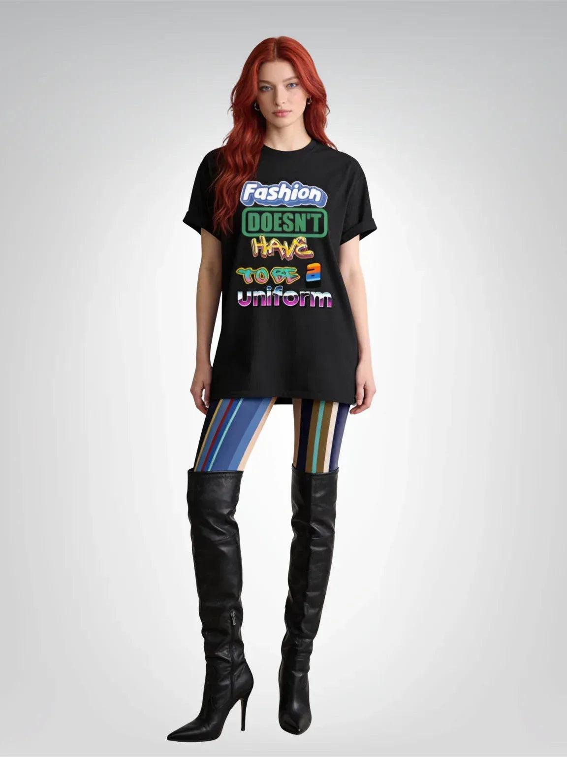 Fashion Doesnt Have To Be A Uniform Heavyweight Unisex Tee