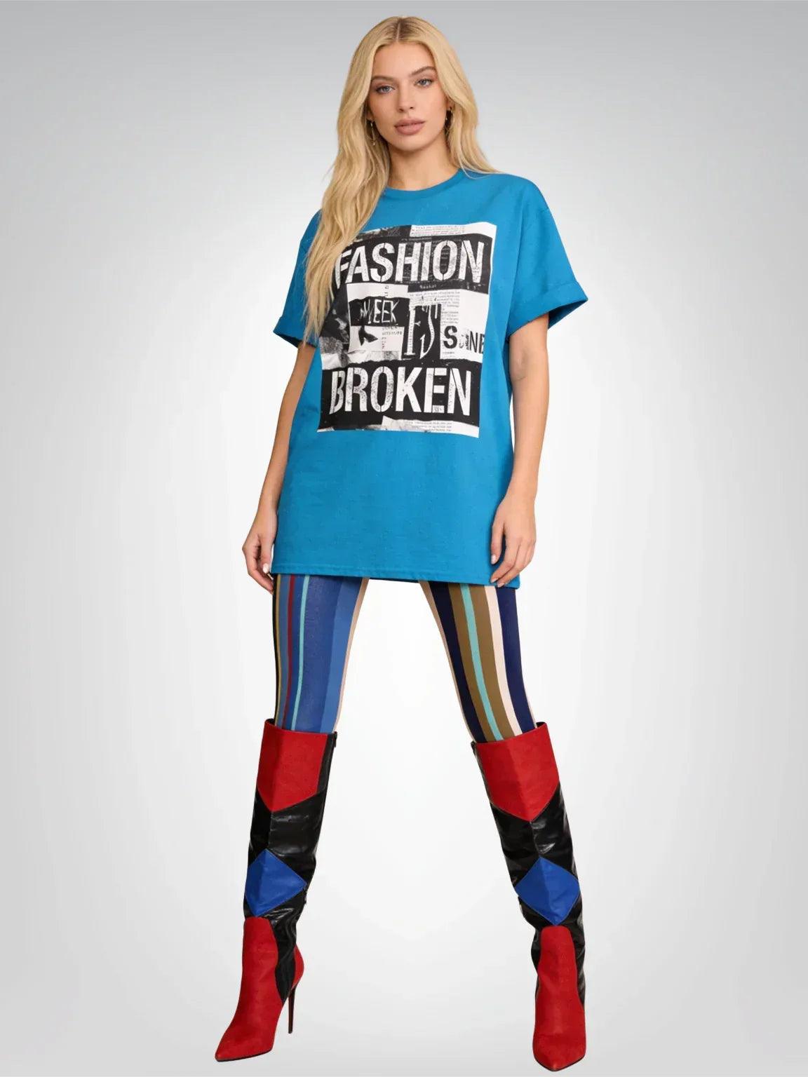 Fashion is Broken Heavyweight Unisex Tee