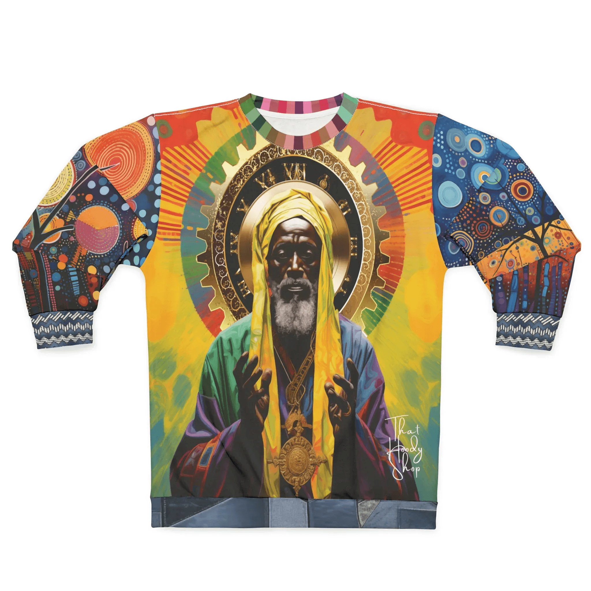 Father God in Heaven Unisex Sweatshirt (Gold Label)