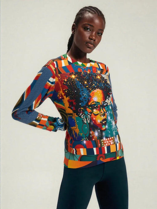Fierce and Dejected Graffiti Unisex Sweatshirt (Gold Label)