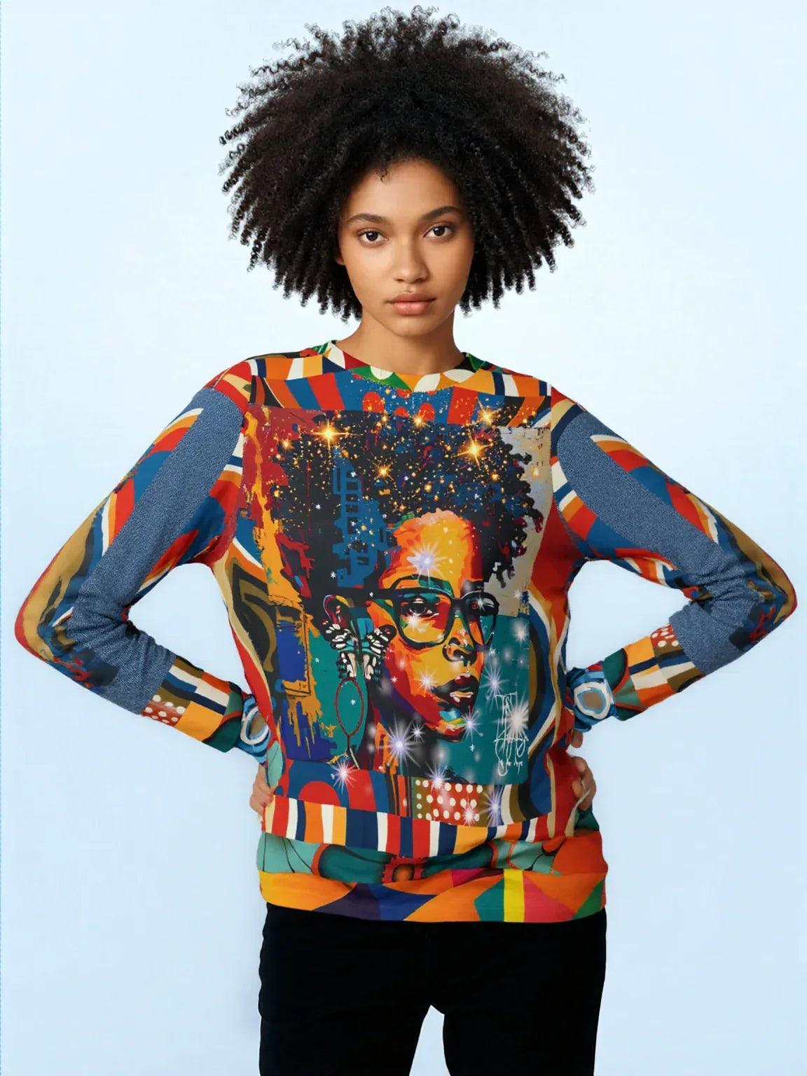 Fierce and Dejected Graffiti Unisex Sweatshirt (Gold Label)