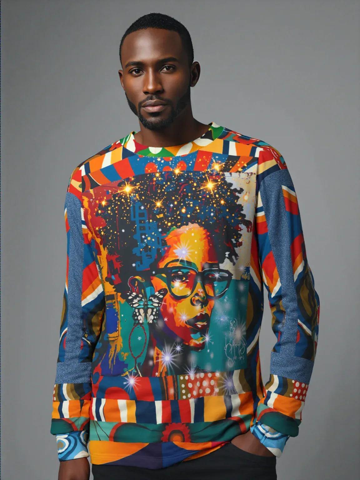 Fierce and Dejected Graffiti Unisex Sweatshirt (Gold Label)