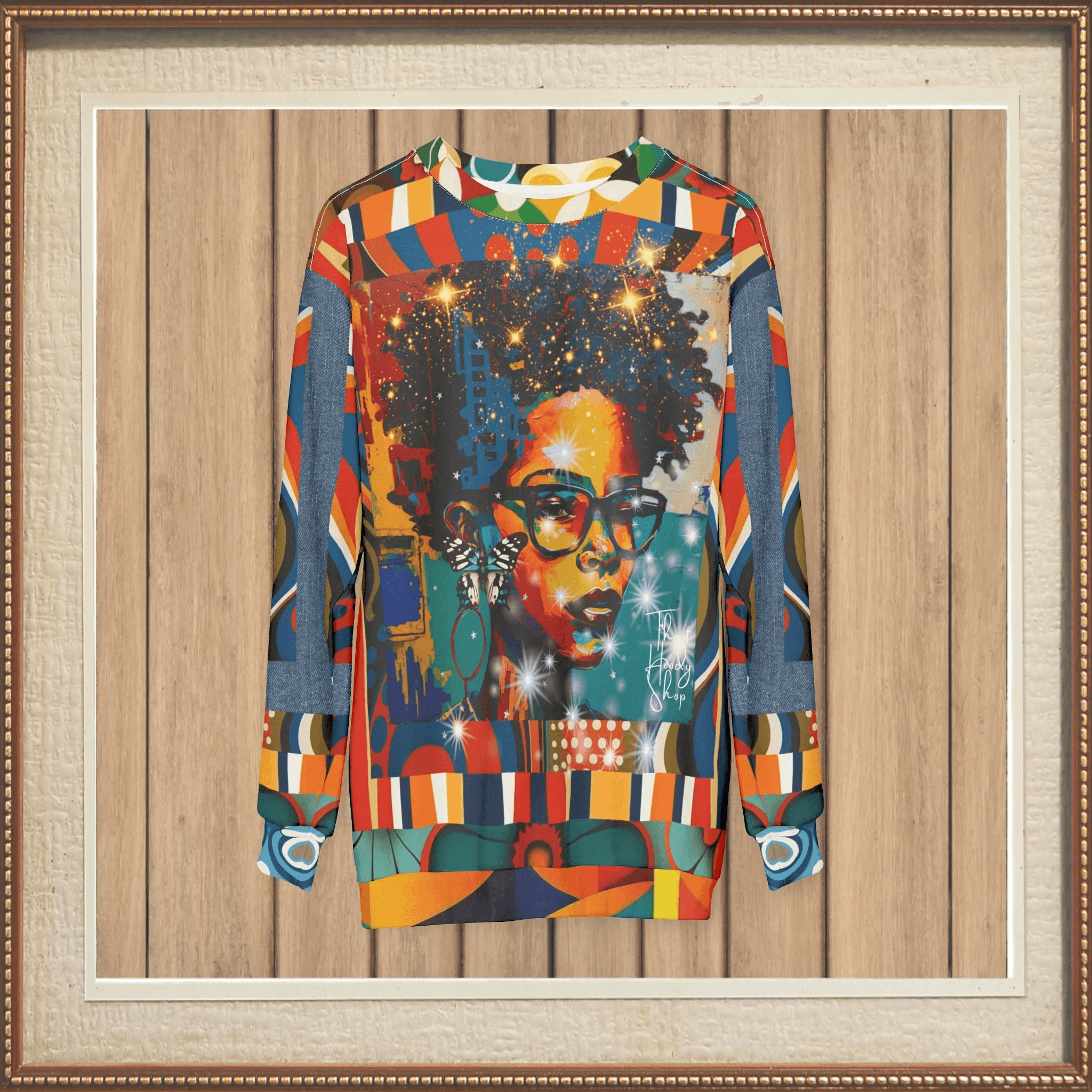 Fierce and Dejected Graffiti Unisex Sweatshirt (Gold Label)