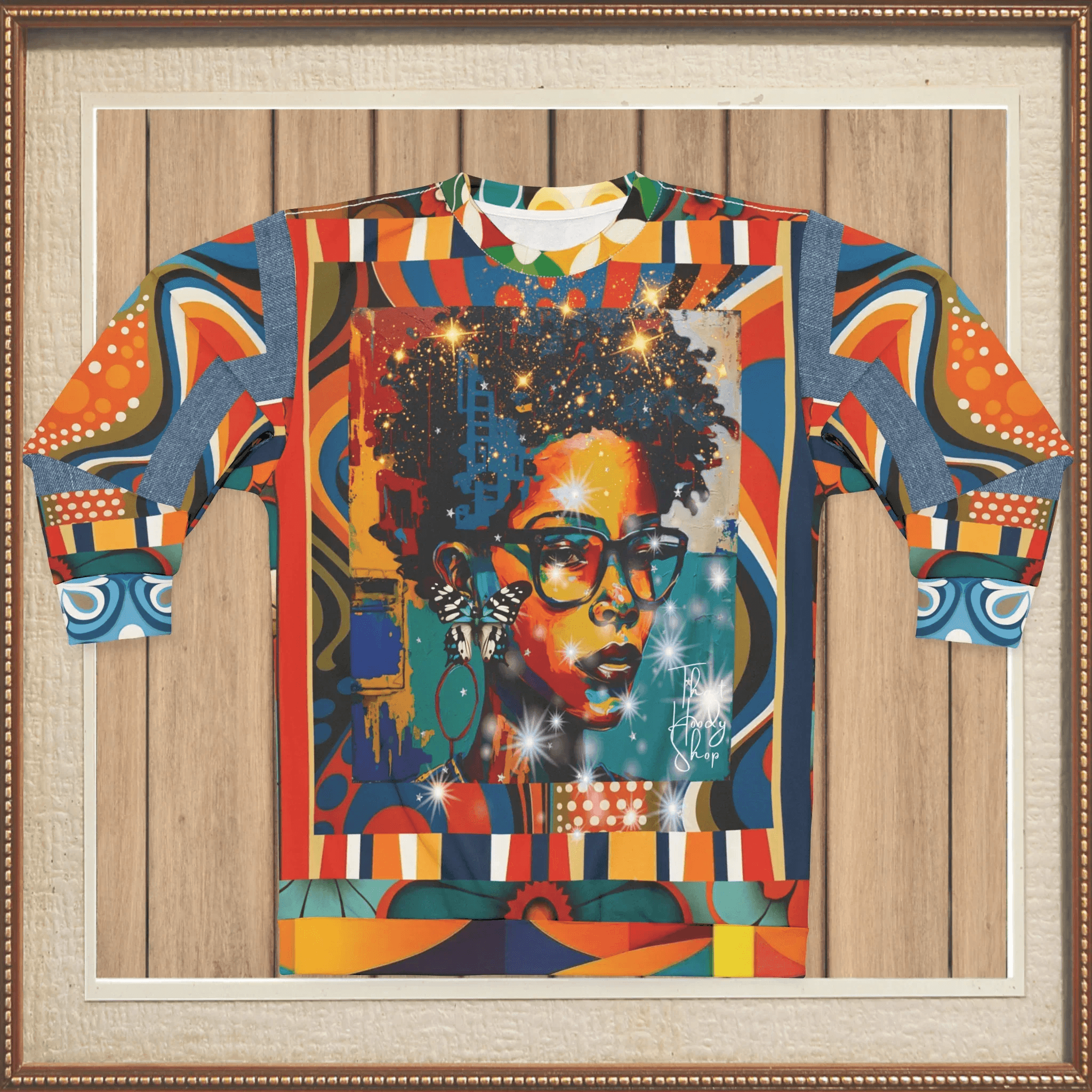Fierce and Dejected Graffiti Unisex Sweatshirt (Gold Label)