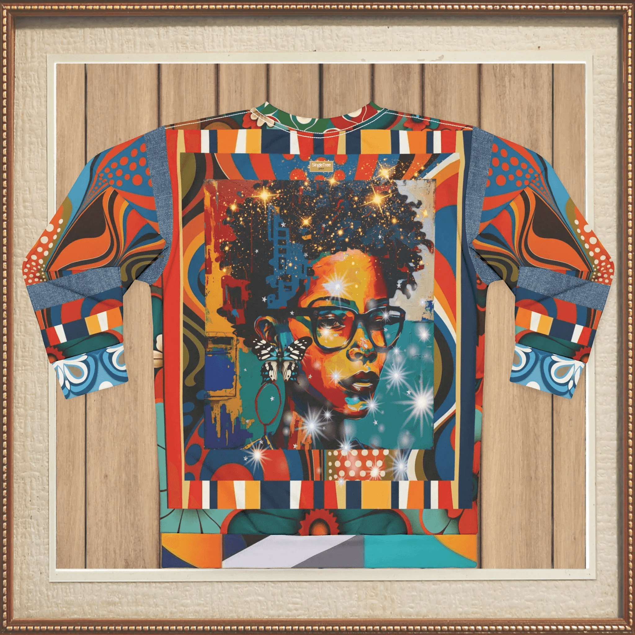 Fierce and Dejected Graffiti Unisex Sweatshirt (Gold Label)