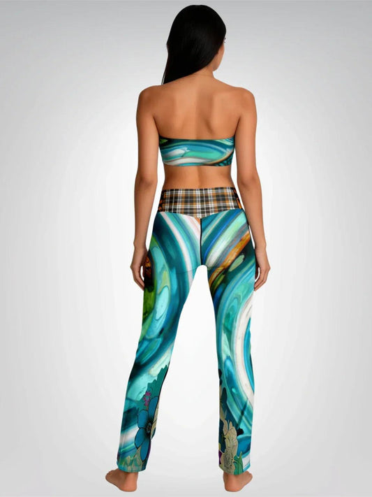 Figian Tide Pool Flare Leggings