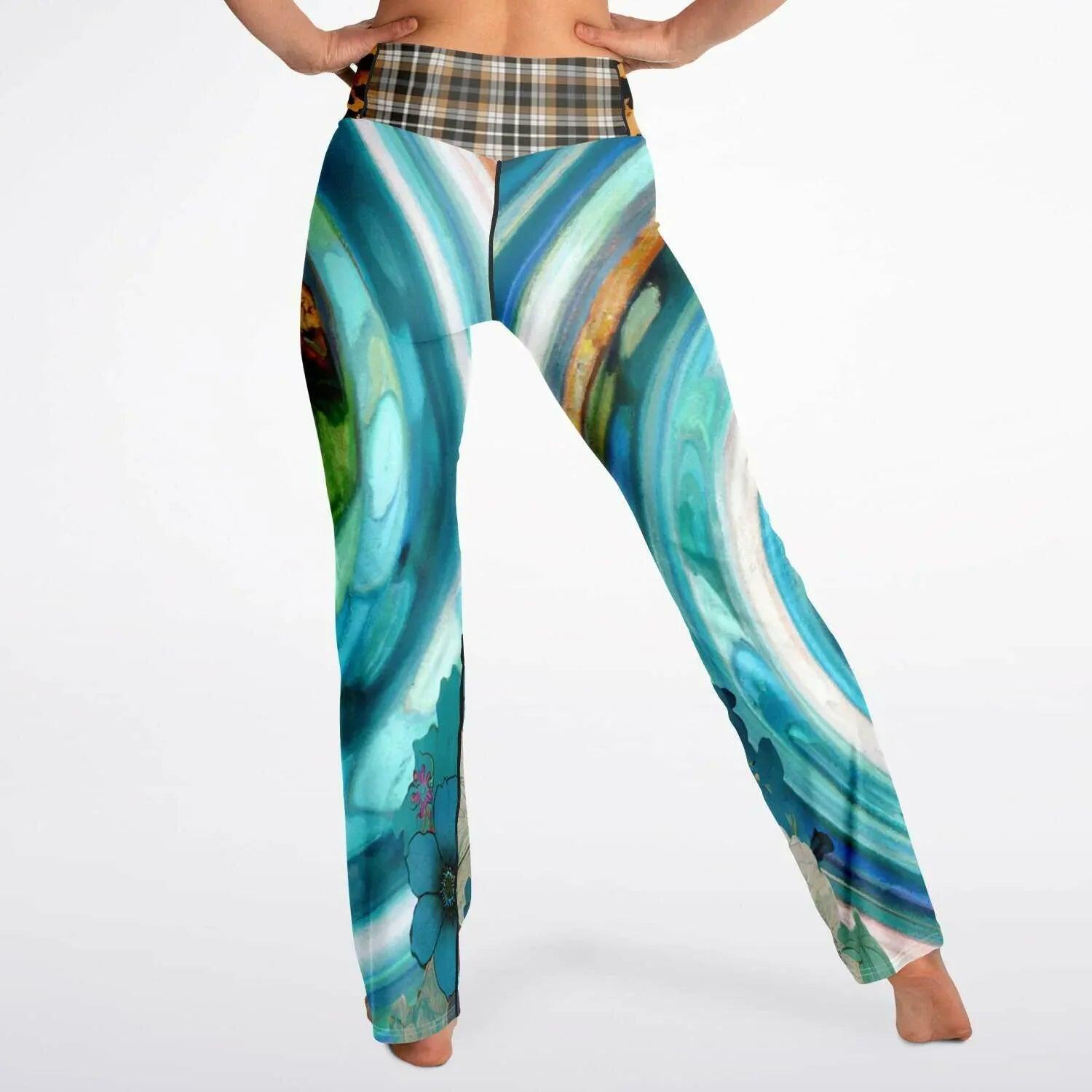 Figian Tide Pool Flare Leggings
