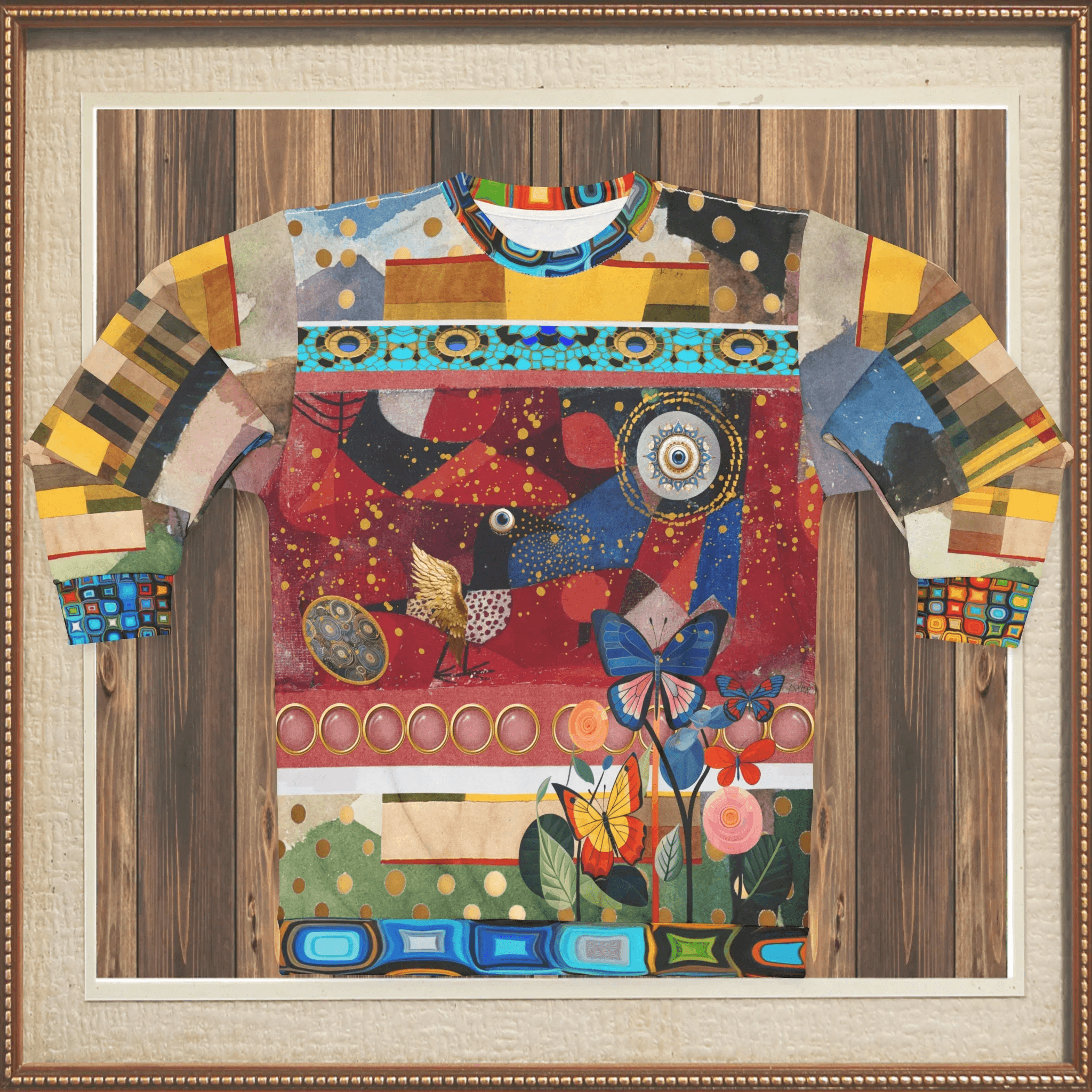 Forest Fowl in the Garden of Eden - Klee - Unisex Sweatshirt (Gold Label)