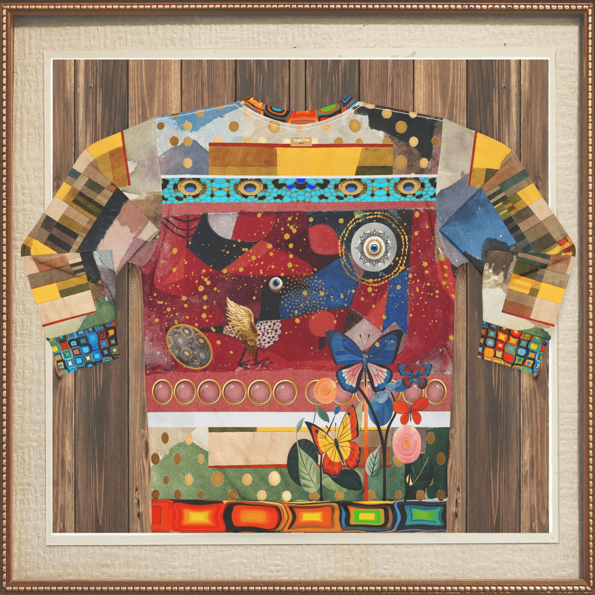 Forest Fowl in the Garden of Eden - Klee - Unisex Sweatshirt (Gold Label)