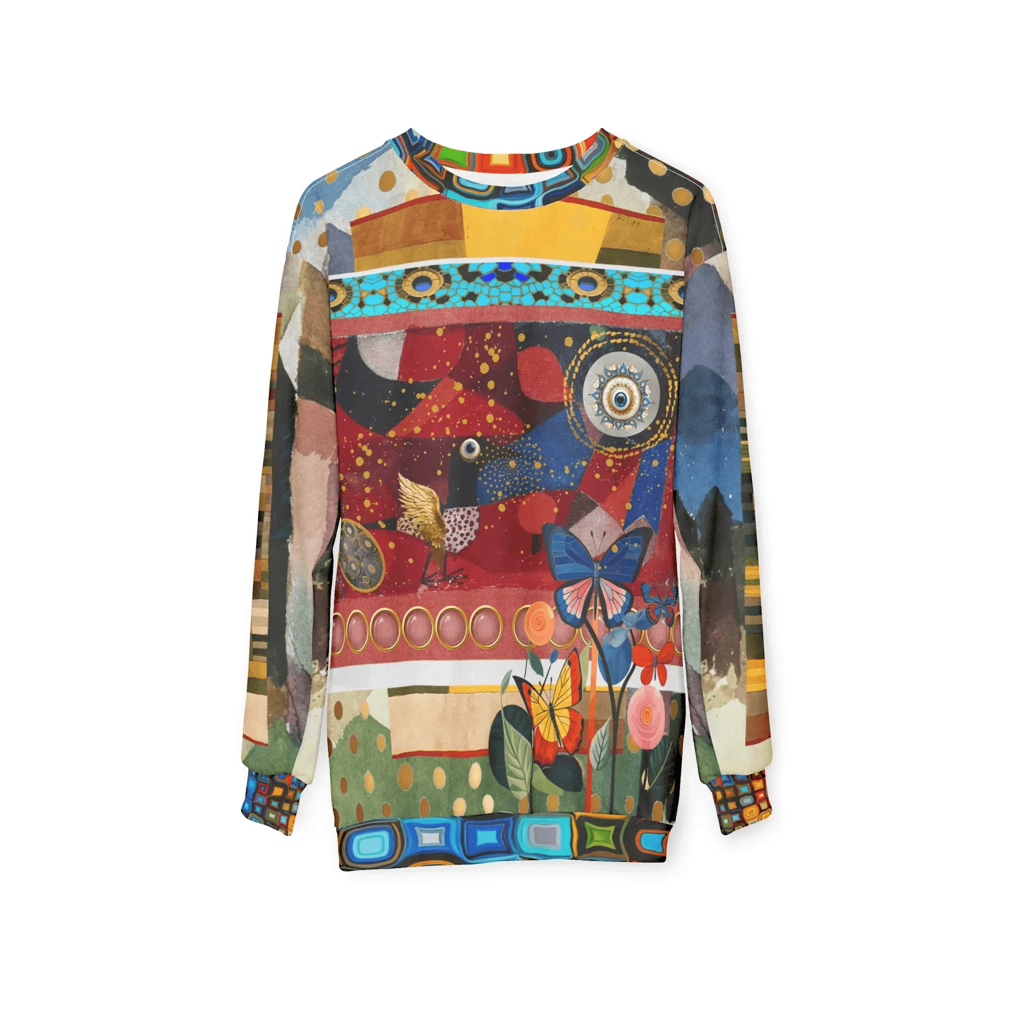 Forest Fowl in the Garden of Eden - Klee - Unisex Sweatshirt (Gold Label)