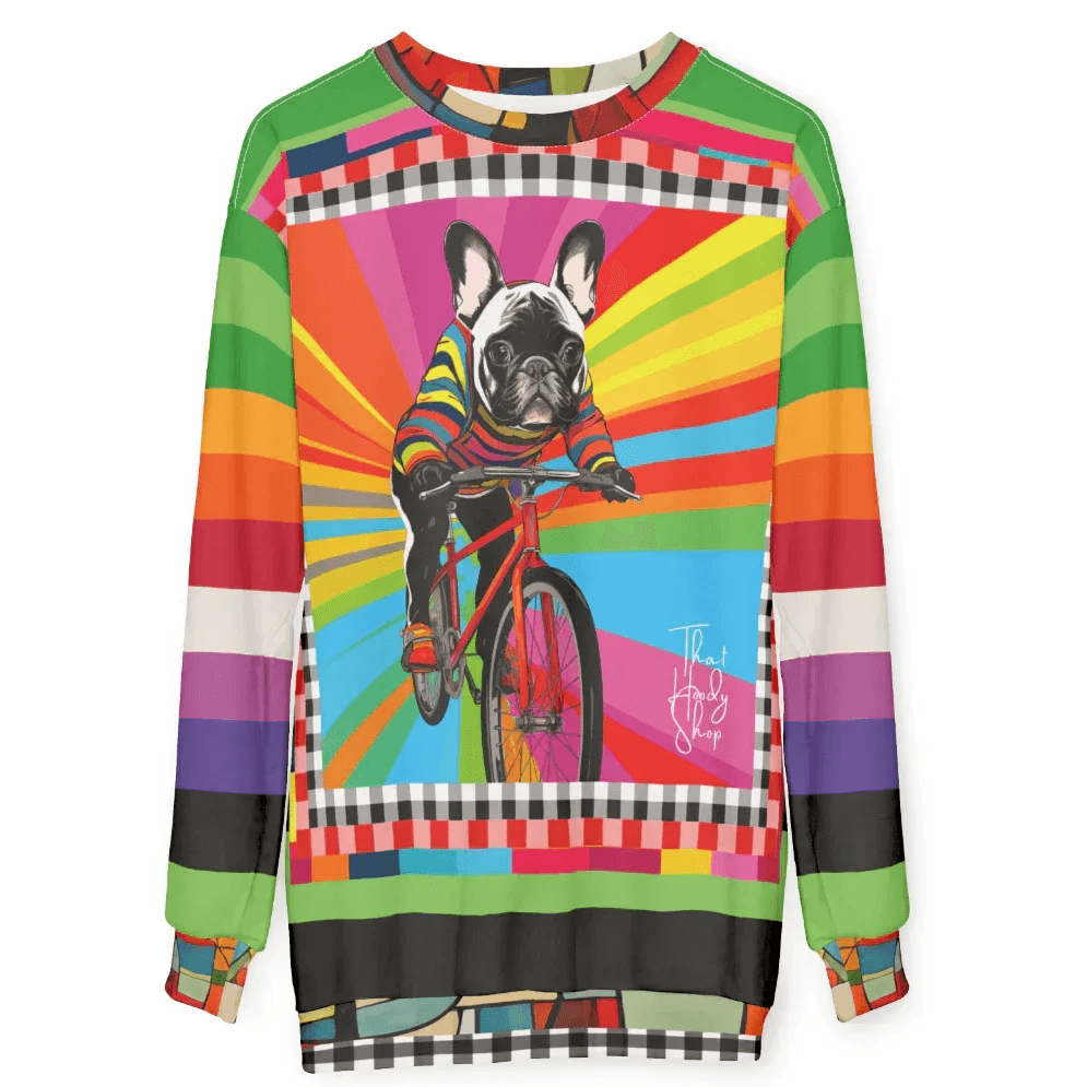 French Bulldog - Off to the Races Unisex Sweatshirt (Gold Label)