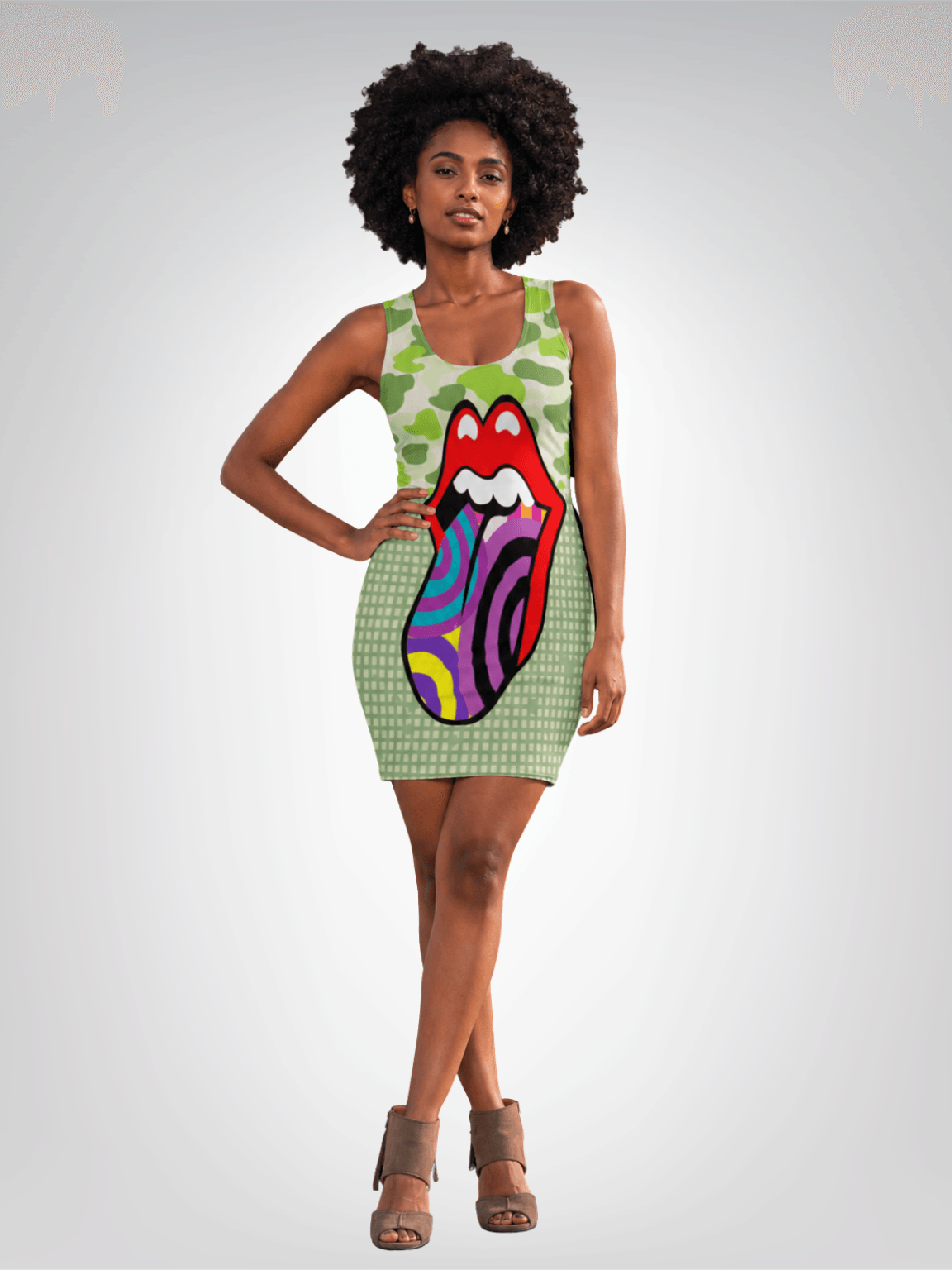 Funhouse Swirl Racerback Dress – Shop SingleTree Lane