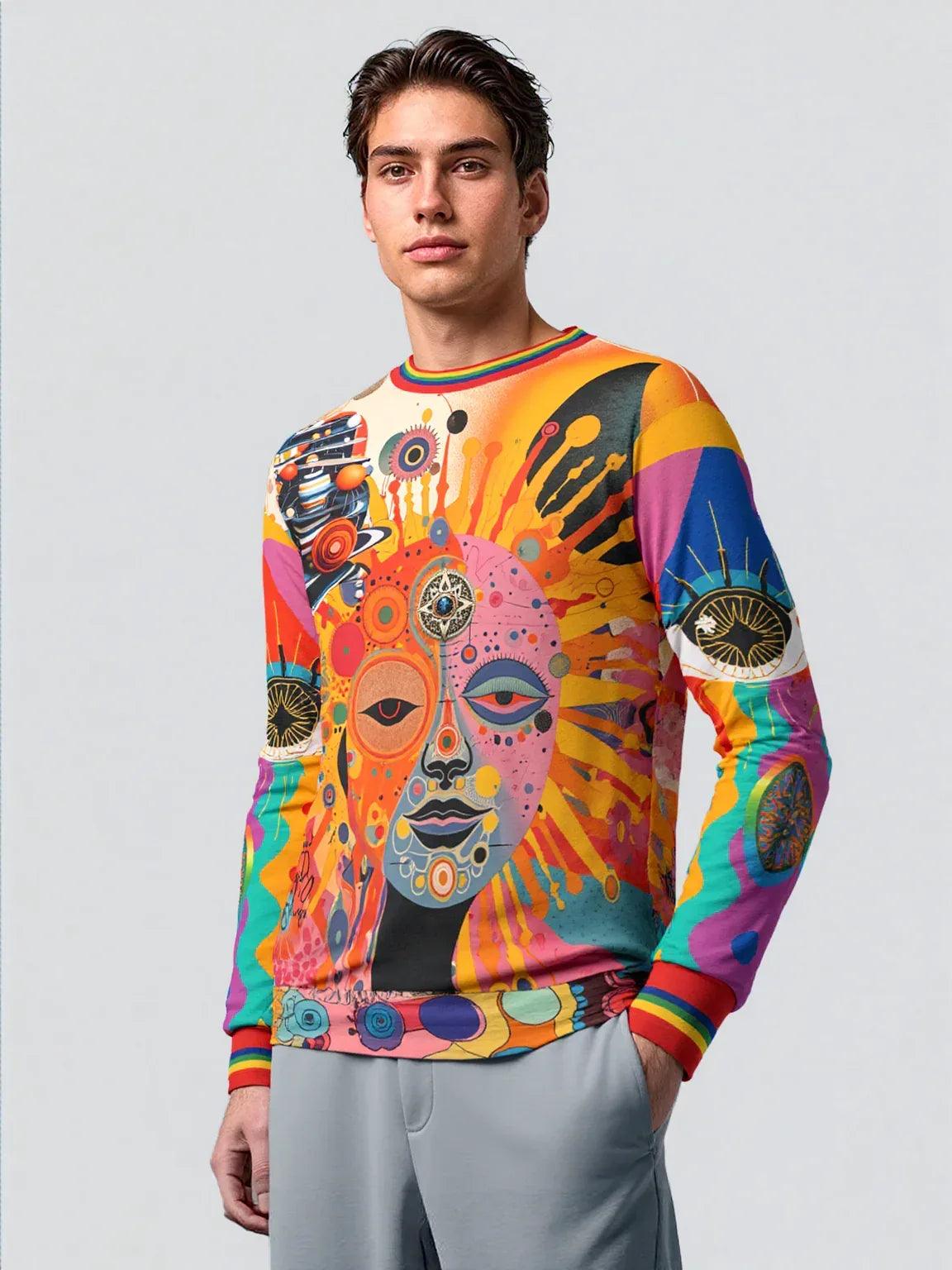 Futurama Sun Goddess in Metropolis Haze Unisex Sweatshirt (Gold Label)