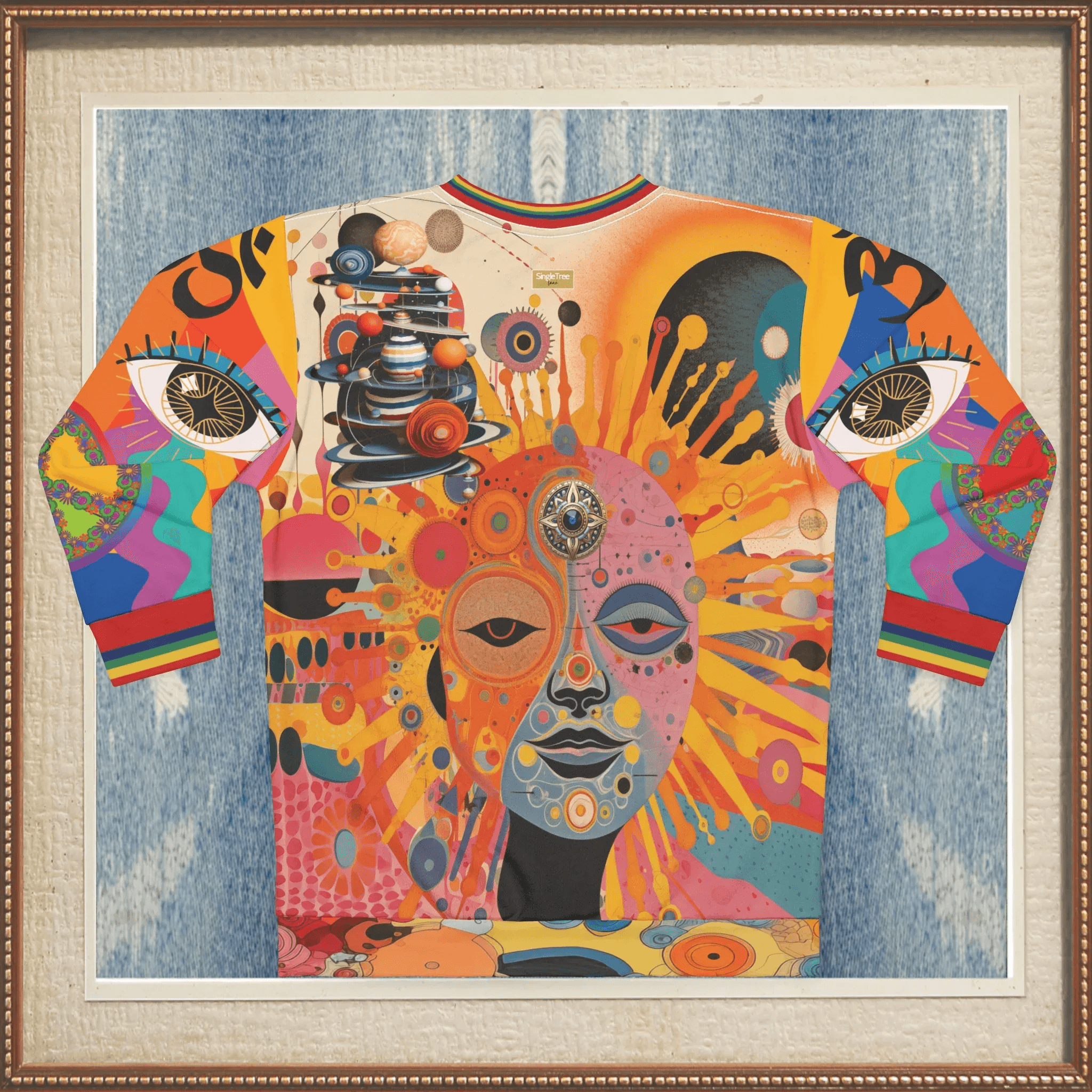 Futurama Sun Goddess in Metropolis Haze Unisex Sweatshirt (Gold Label)