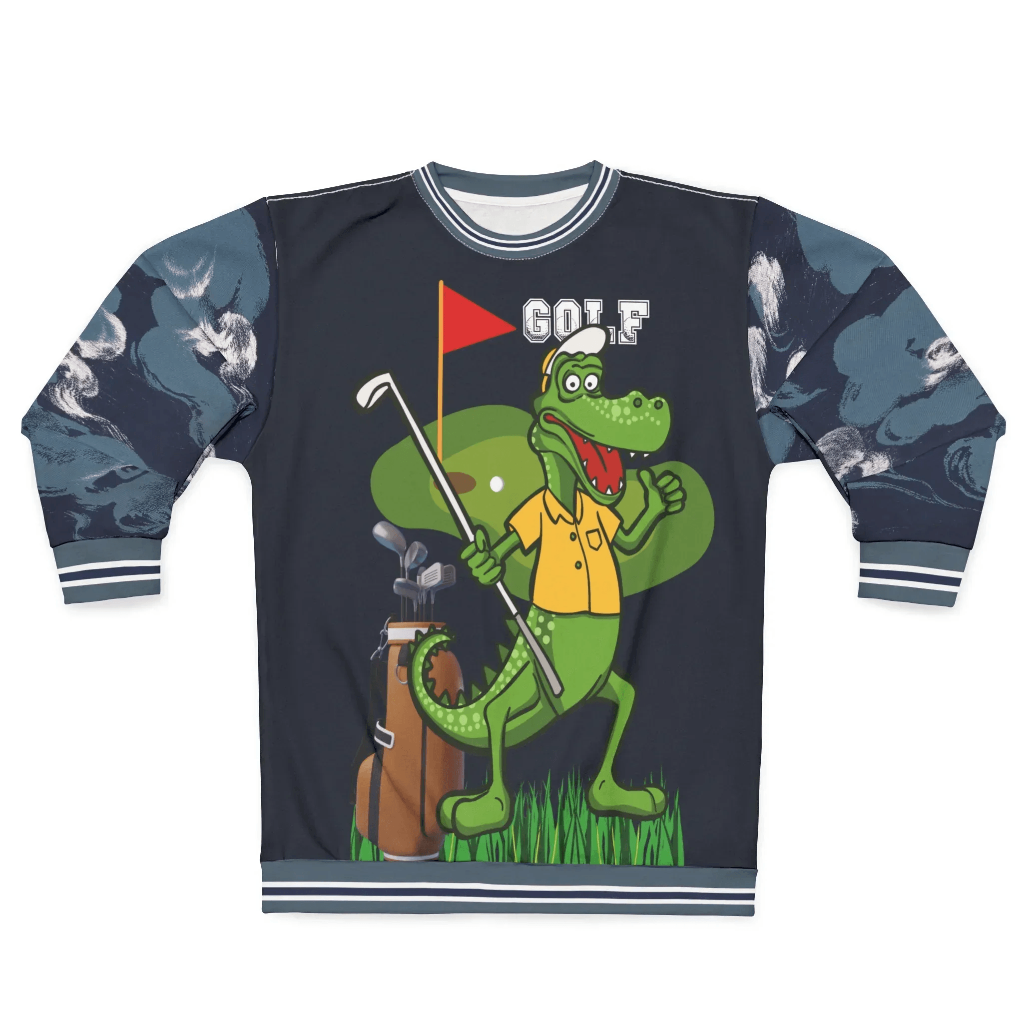 Gator Goes Golfing Unisex Sweatshirt (Gold Label)