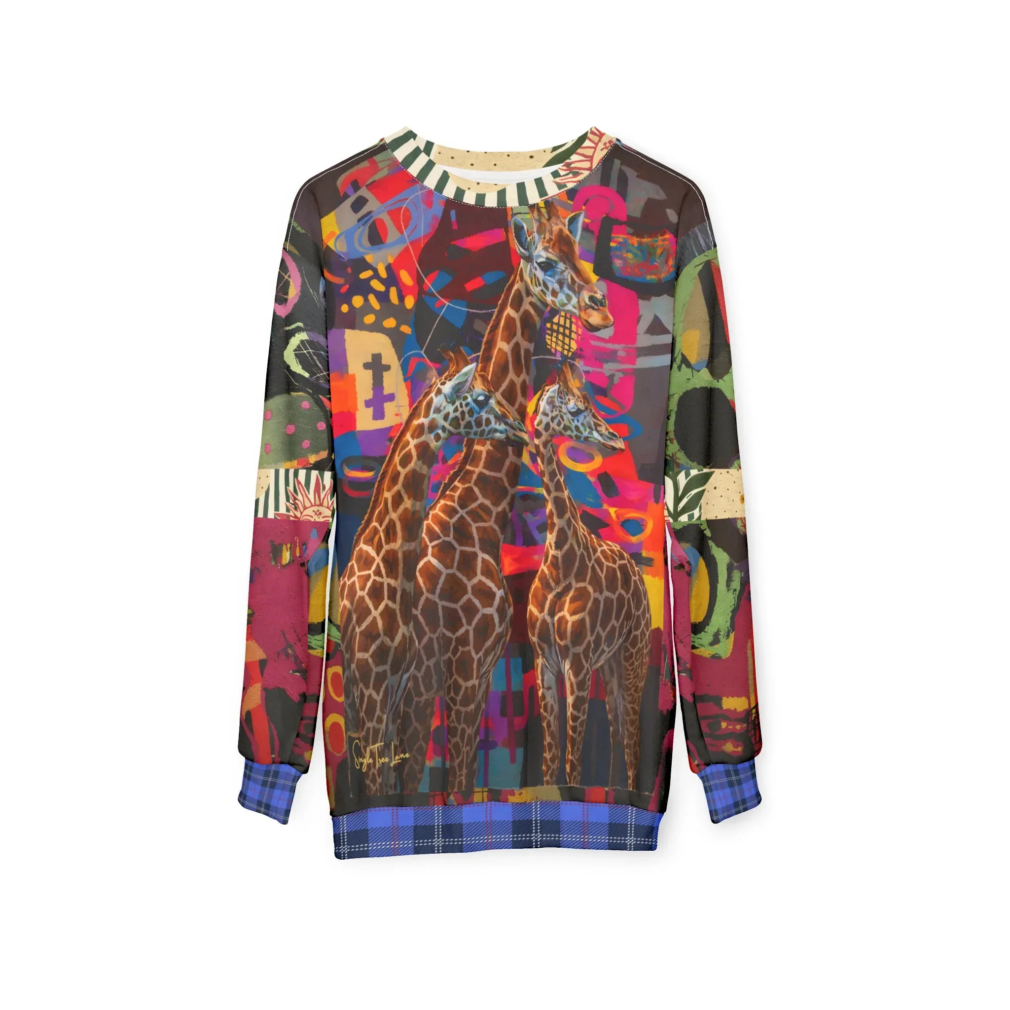 Giraffes of Tanzania - Straight Outta Africa Collection - Unisex Sweatshirt (Gold Label)