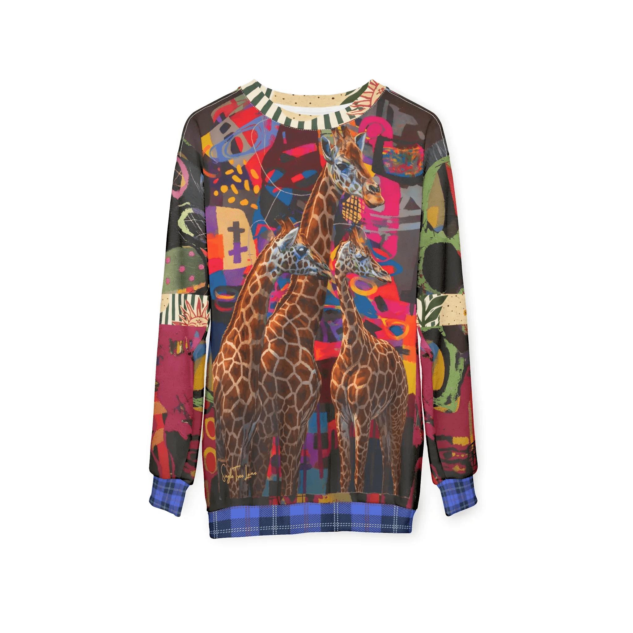 Giraffes of Tanzania - Straight Outta Africa Collection - Unisex Sweatshirt (Gold Label)