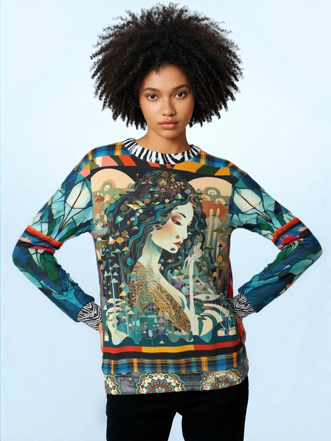 Goddess of the Waterfall Unisex Sweatshirt (Gold Label)