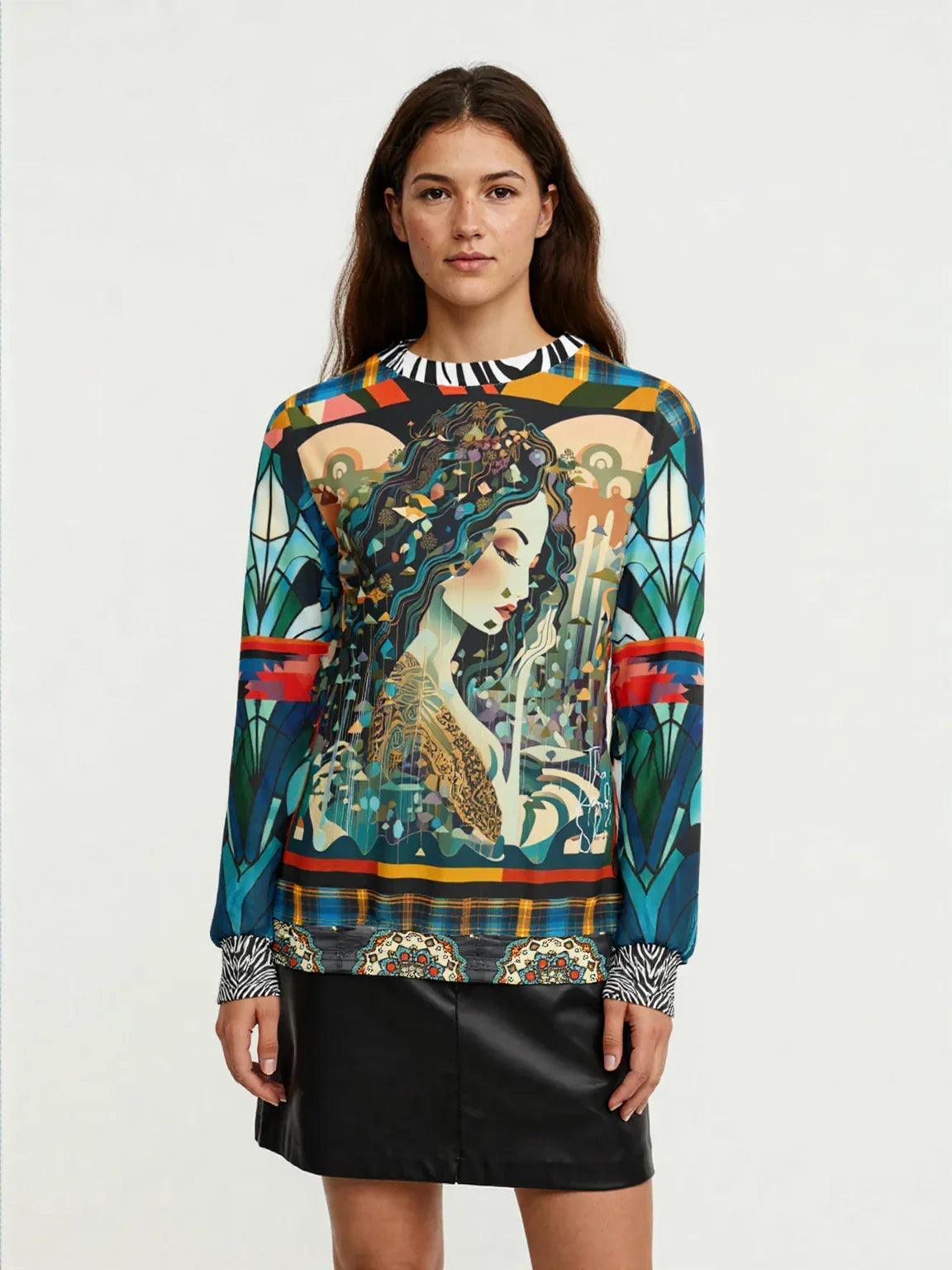 Goddess of the Waterfall Unisex Sweatshirt (Gold Label)