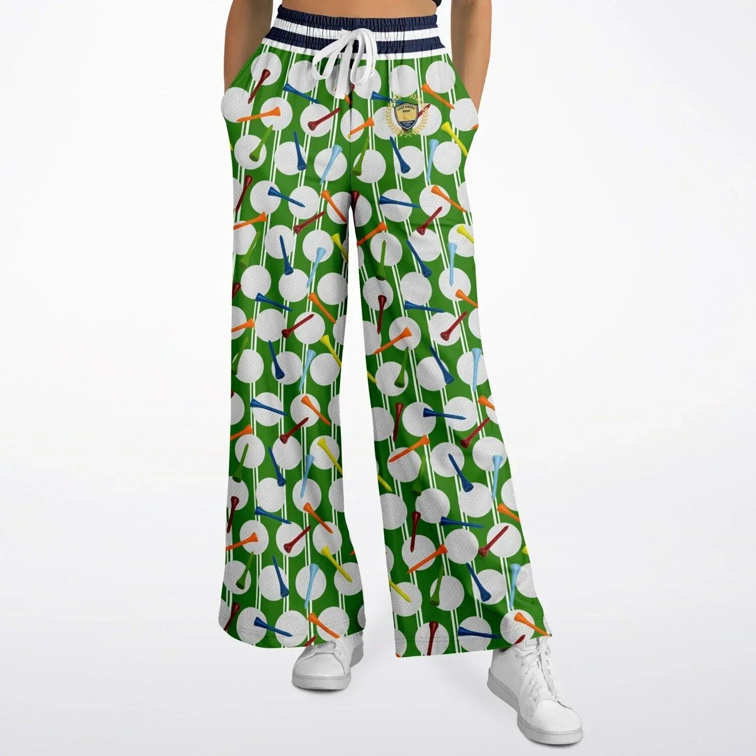Golf Day Hooray Eco-Poly Wide Leg Pants