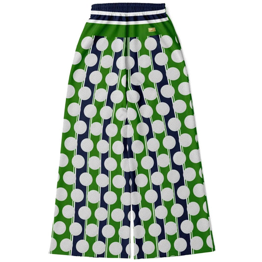 Golf - Off to the Tourney Eco-Poly Wide Leg Pants