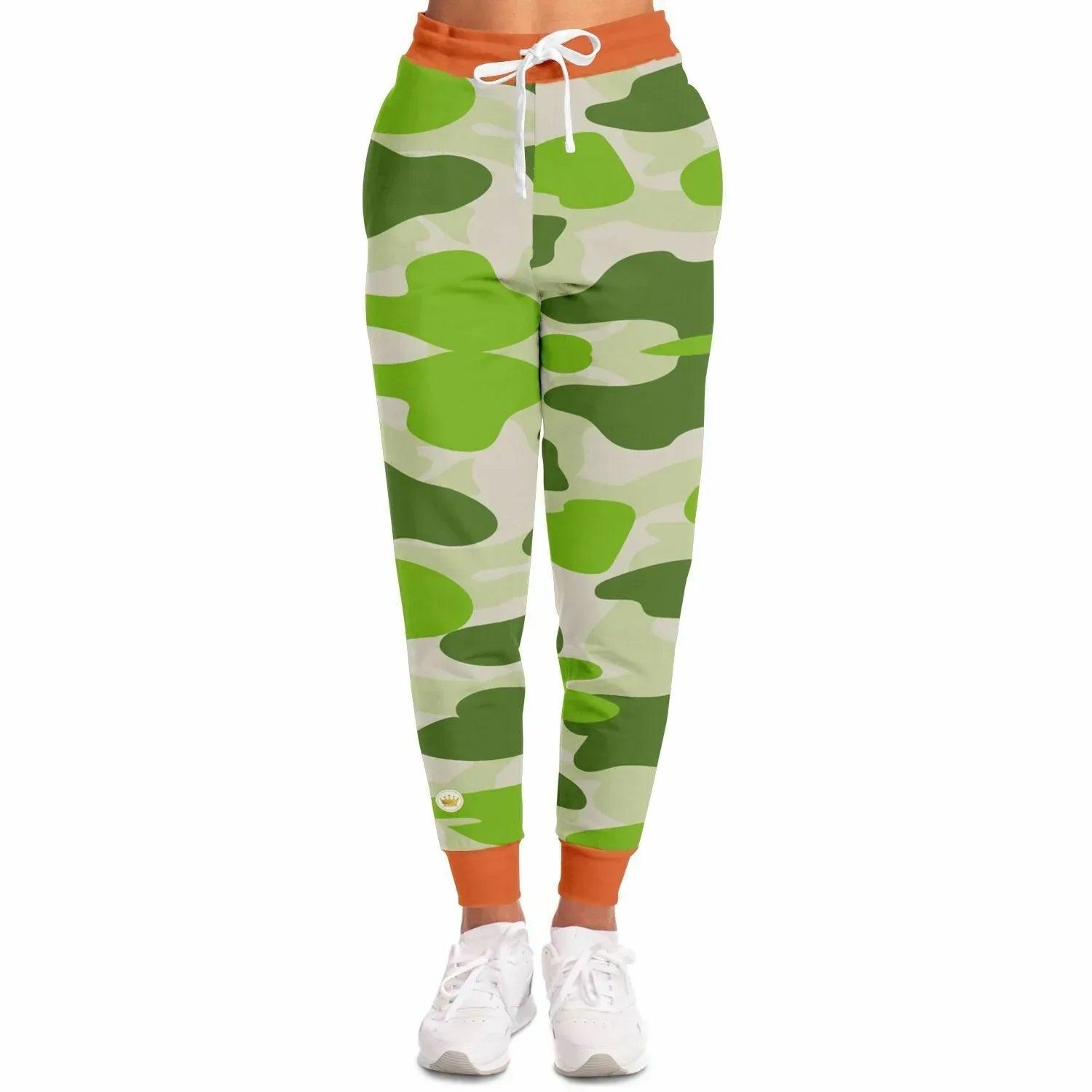 Green Hills Camo Eco-Poly Unisex Joggers
