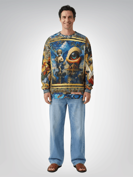 Guardian of the Eye Beyond Time Unisex Sweatshirt (Gold Label)