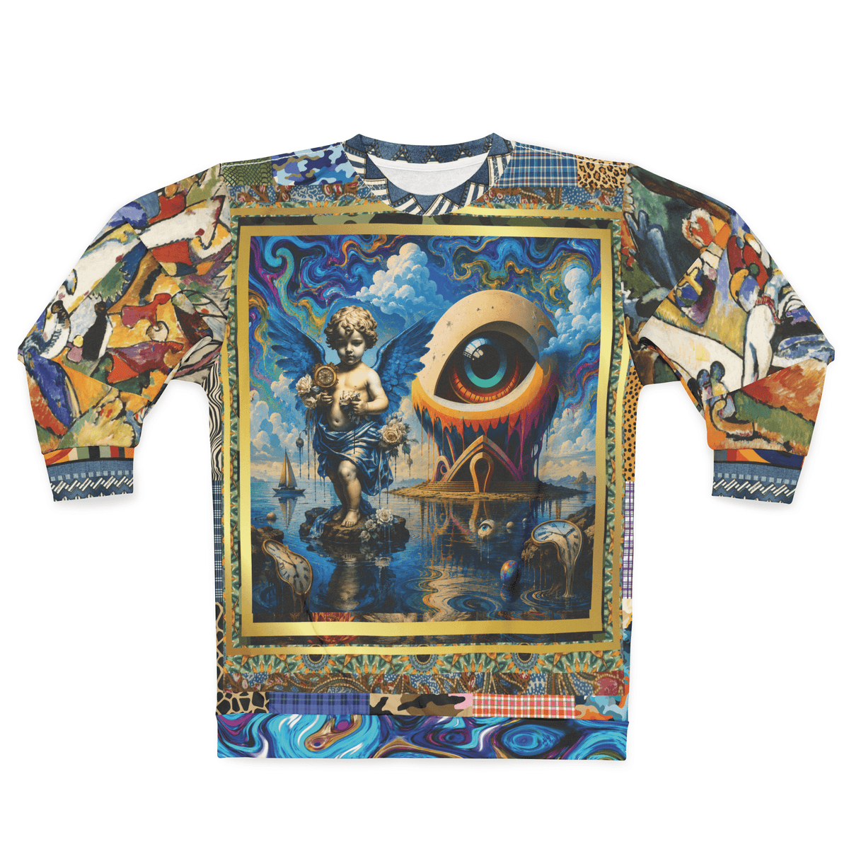 Guardian of the Eye Beyond Time Unisex Sweatshirt (Gold Label)