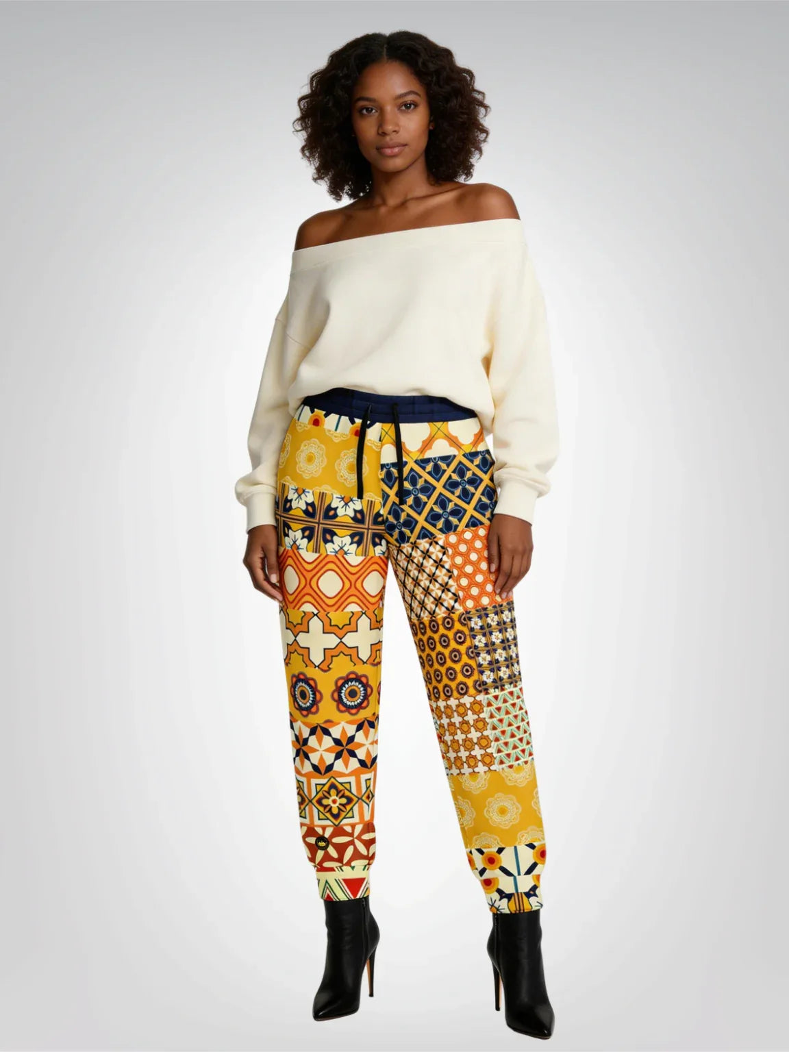 Gypsy Harvest Patchwork Eco-Poly Unisex Joggers