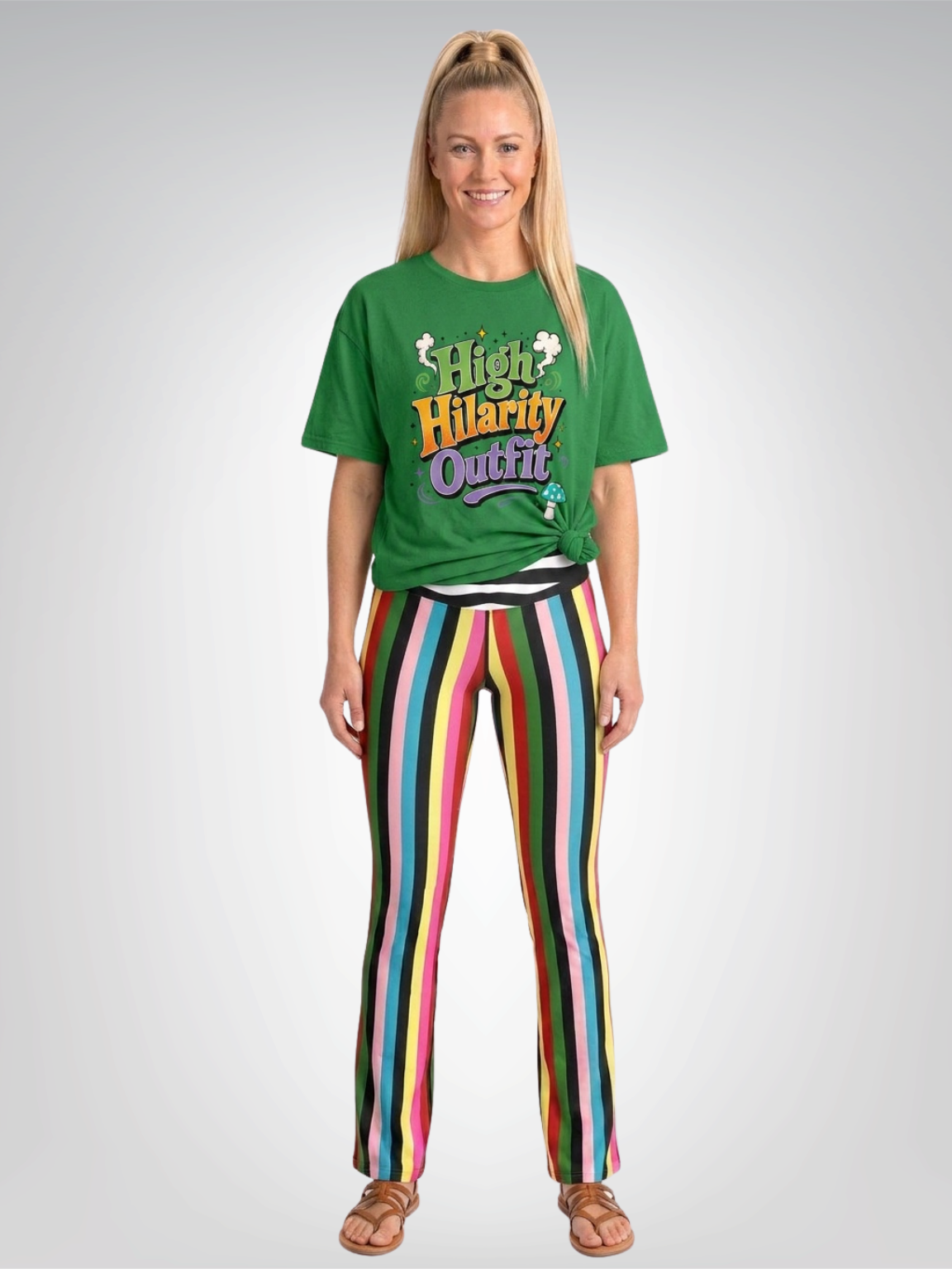 High Hilarity Outfit - Social Commentary Heavyweight Unisex Tee