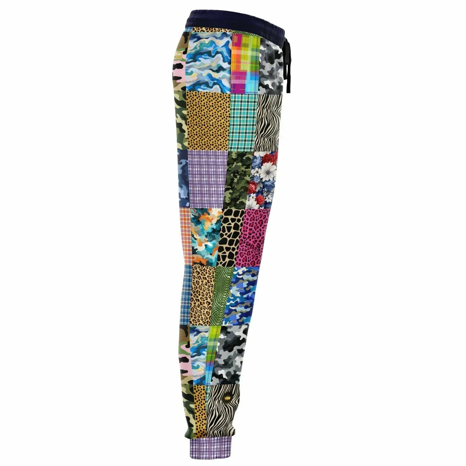 Hodgepodge Camo Plaid Revisited Eco-Poly Unisex Joggers