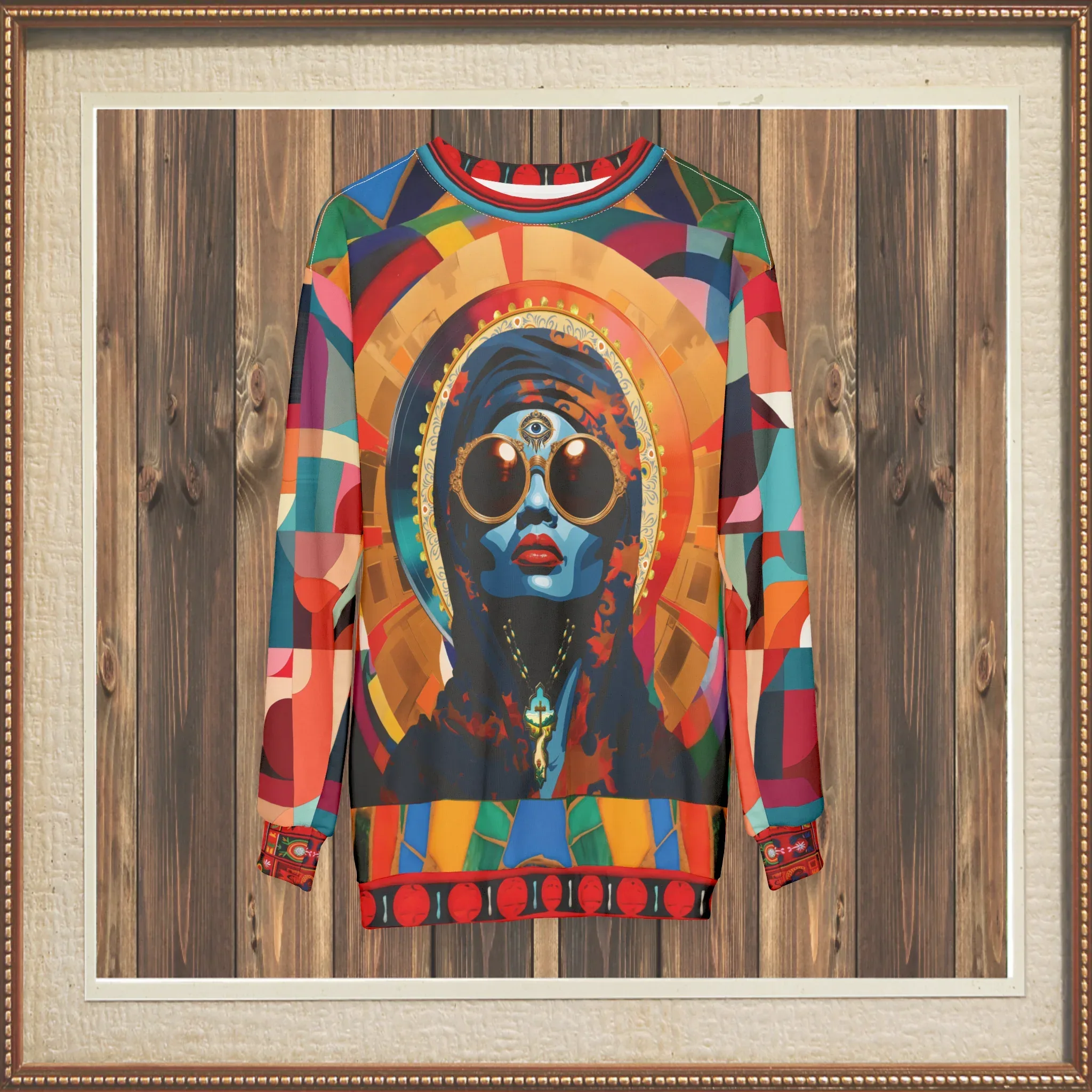 Holy Divinity Black Madonna Unisex Sweatshirt (Gold Label)