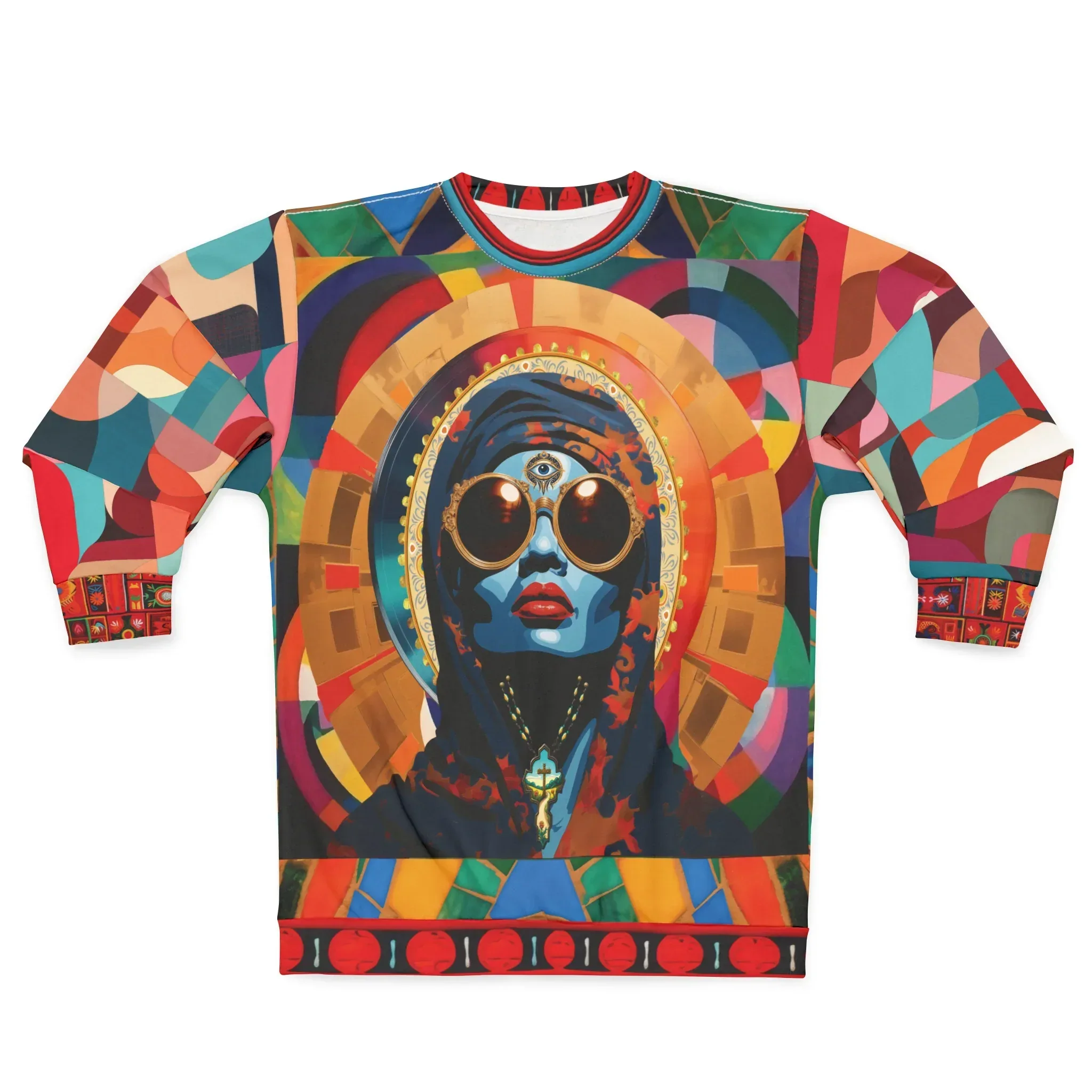 Holy Divinity Black Madonna Unisex Sweatshirt (Gold Label)