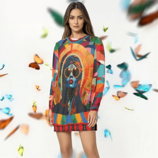 Holy Divinity Black Madonna Unisex Sweatshirt (Gold Label)