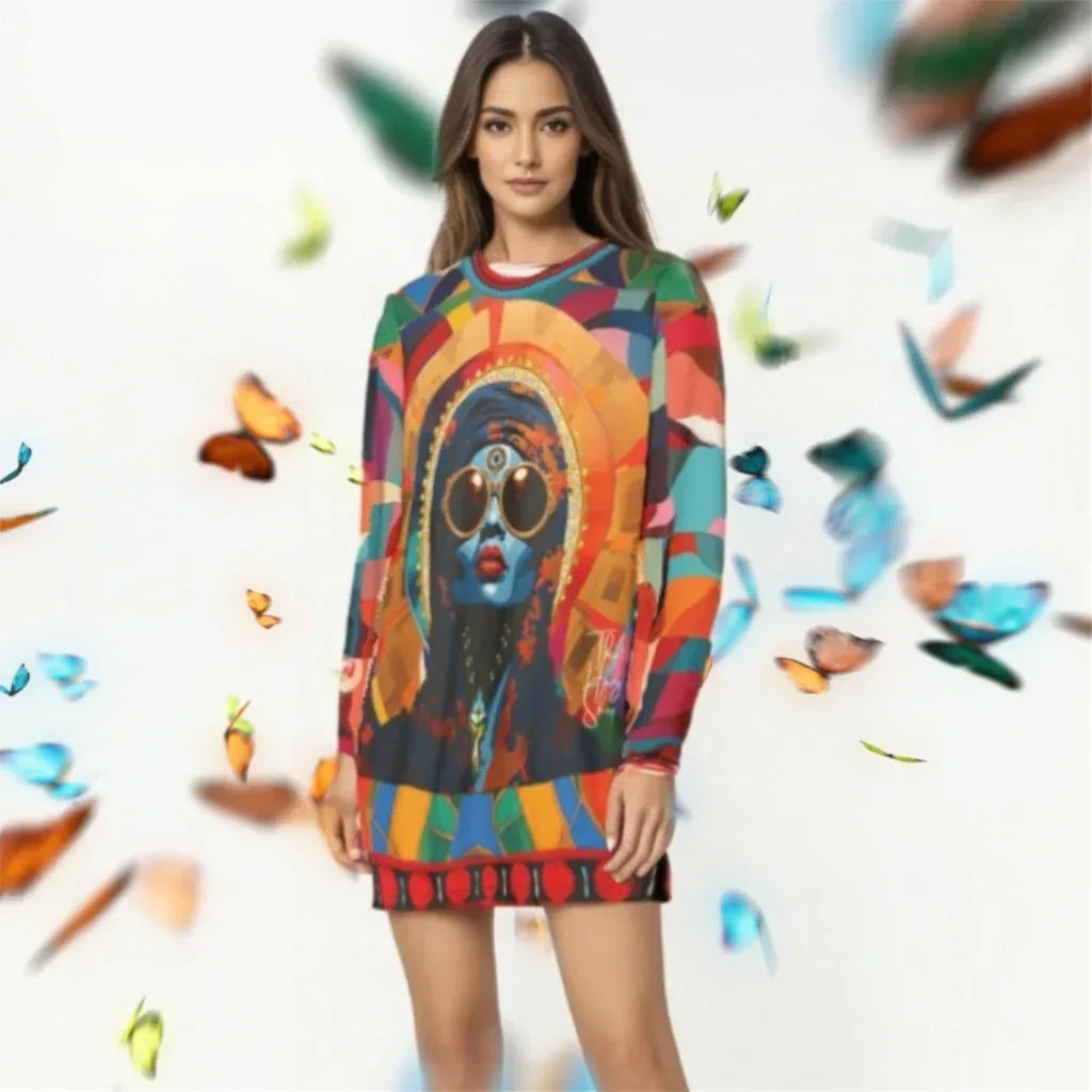 Holy Divinity Black Madonna Unisex Sweatshirt (Gold Label)