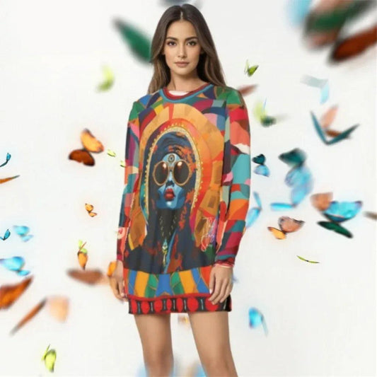 Holy Divinity Black Madonna Unisex Sweatshirt (Gold Label)